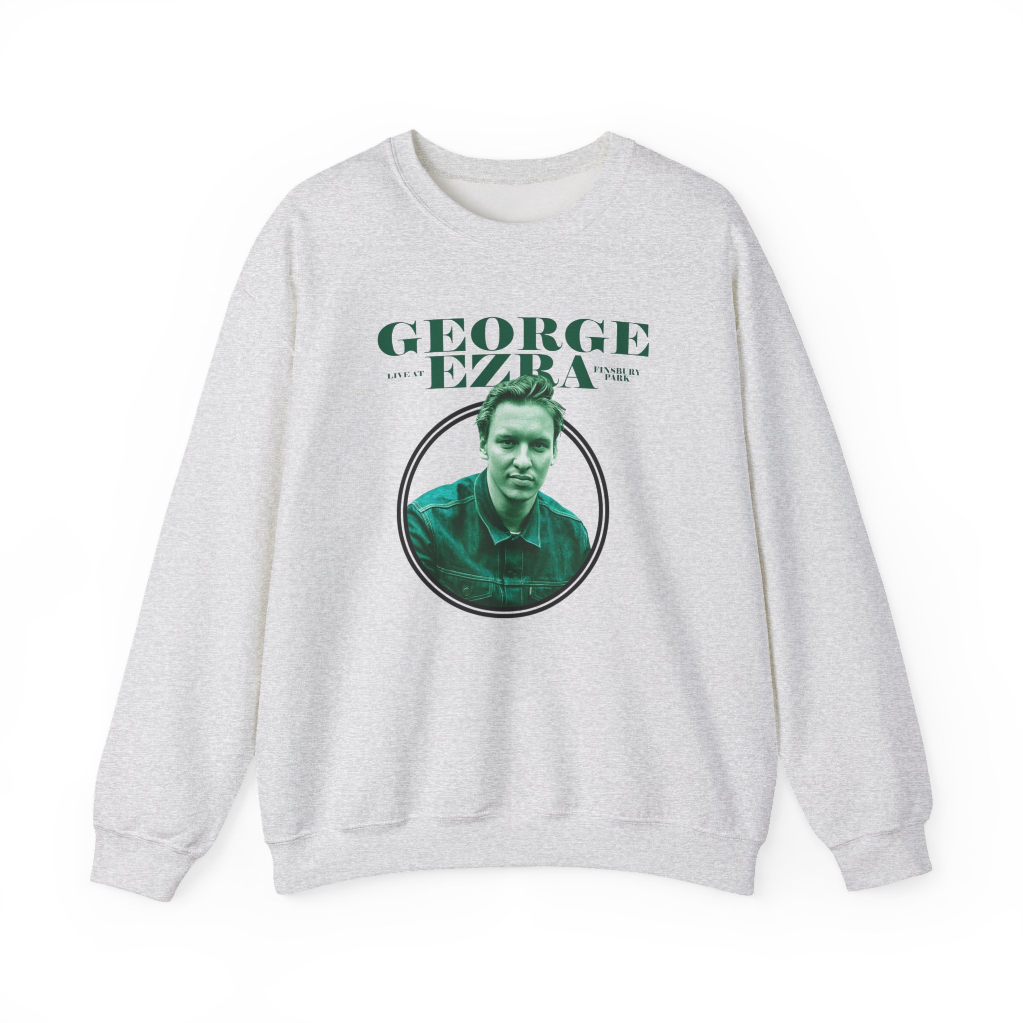George Ezra Live at Finsbury Park Event Unisex Heavy Blendâ„¢ Crewneck Sweatshirt