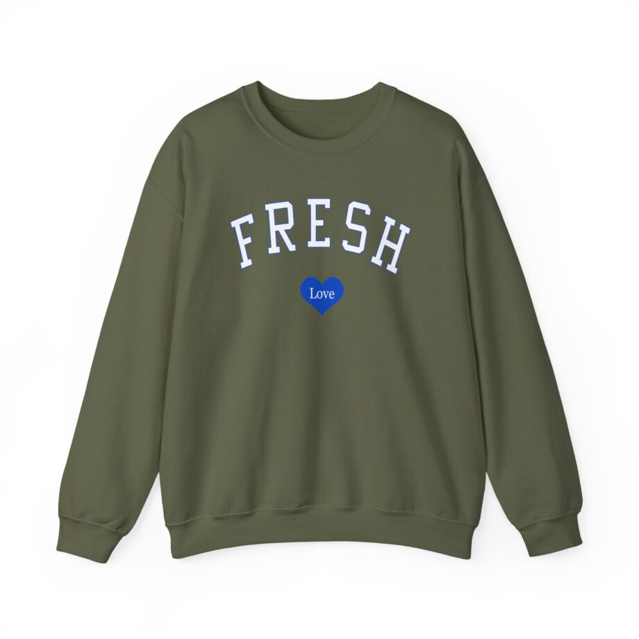 Fresh Love Varsity Unisex Heavy Blend™ Crewneck Sweatshirt