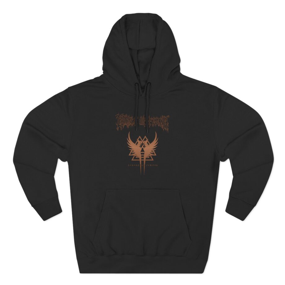 Cradle of Filth Valkyrie Sigil Three-Panel Fleece Hoodie