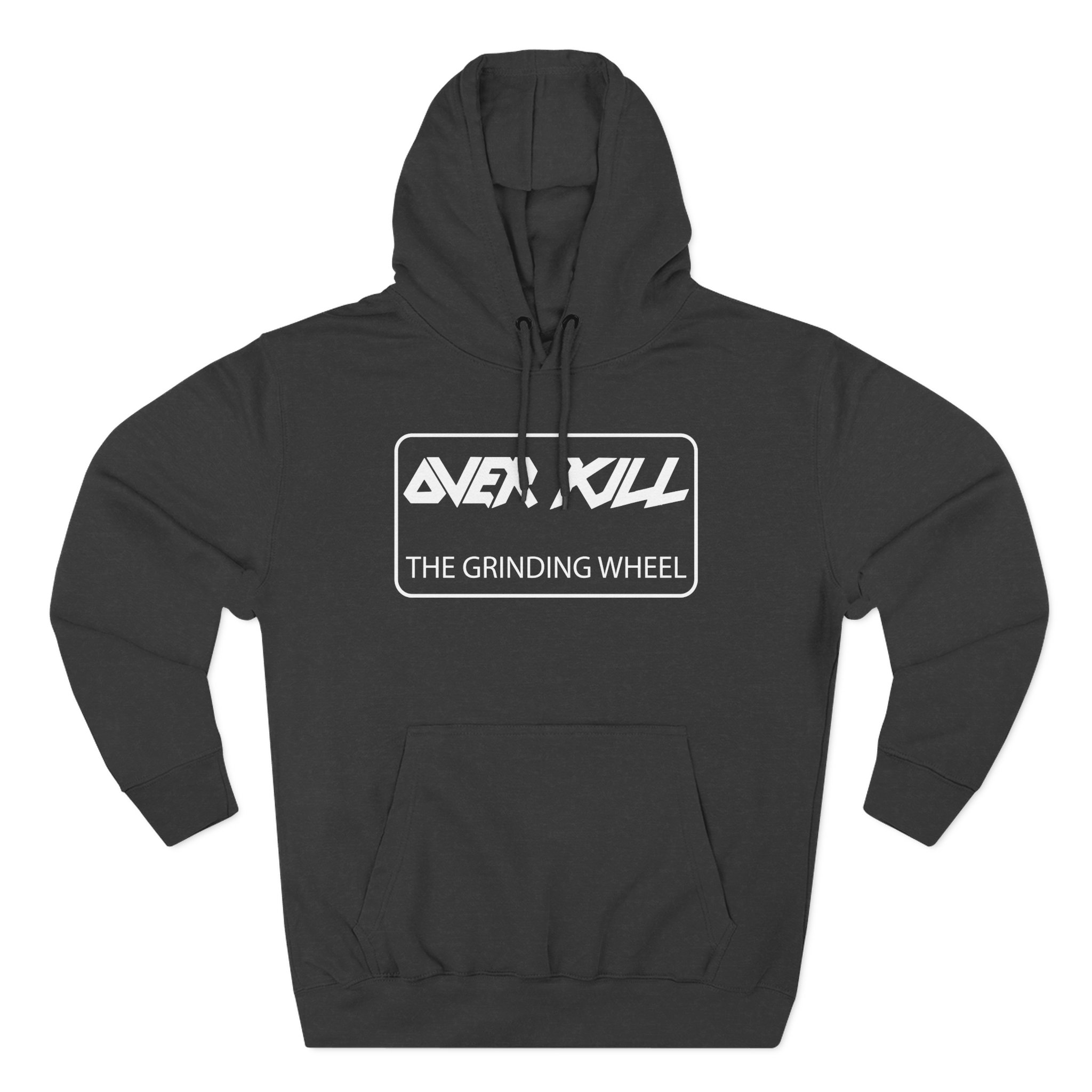 Overkill Embroidered Gear Logo Three-Panel Fleece Hoodie