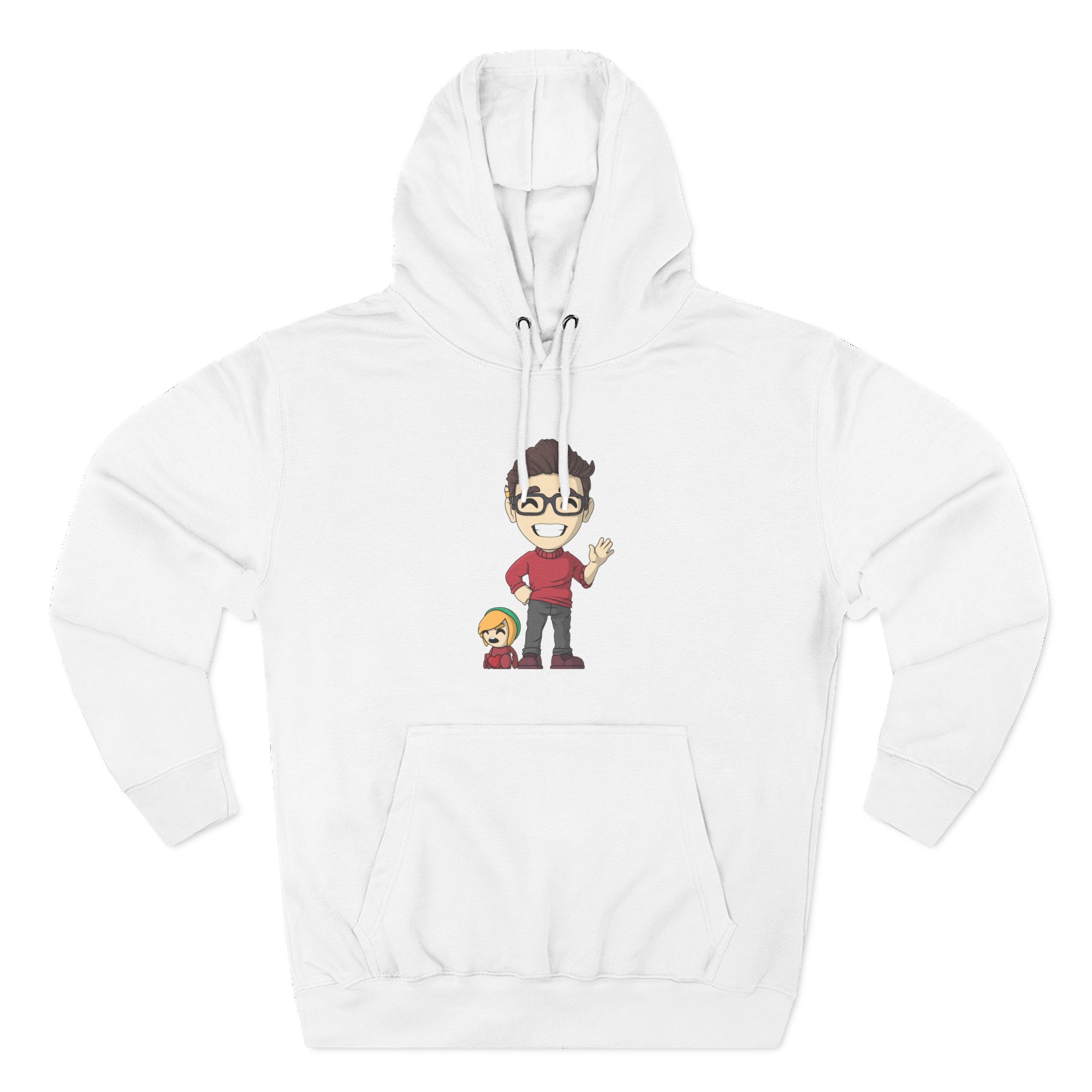 SmallAnt Three-Panel Fleece Hoodie