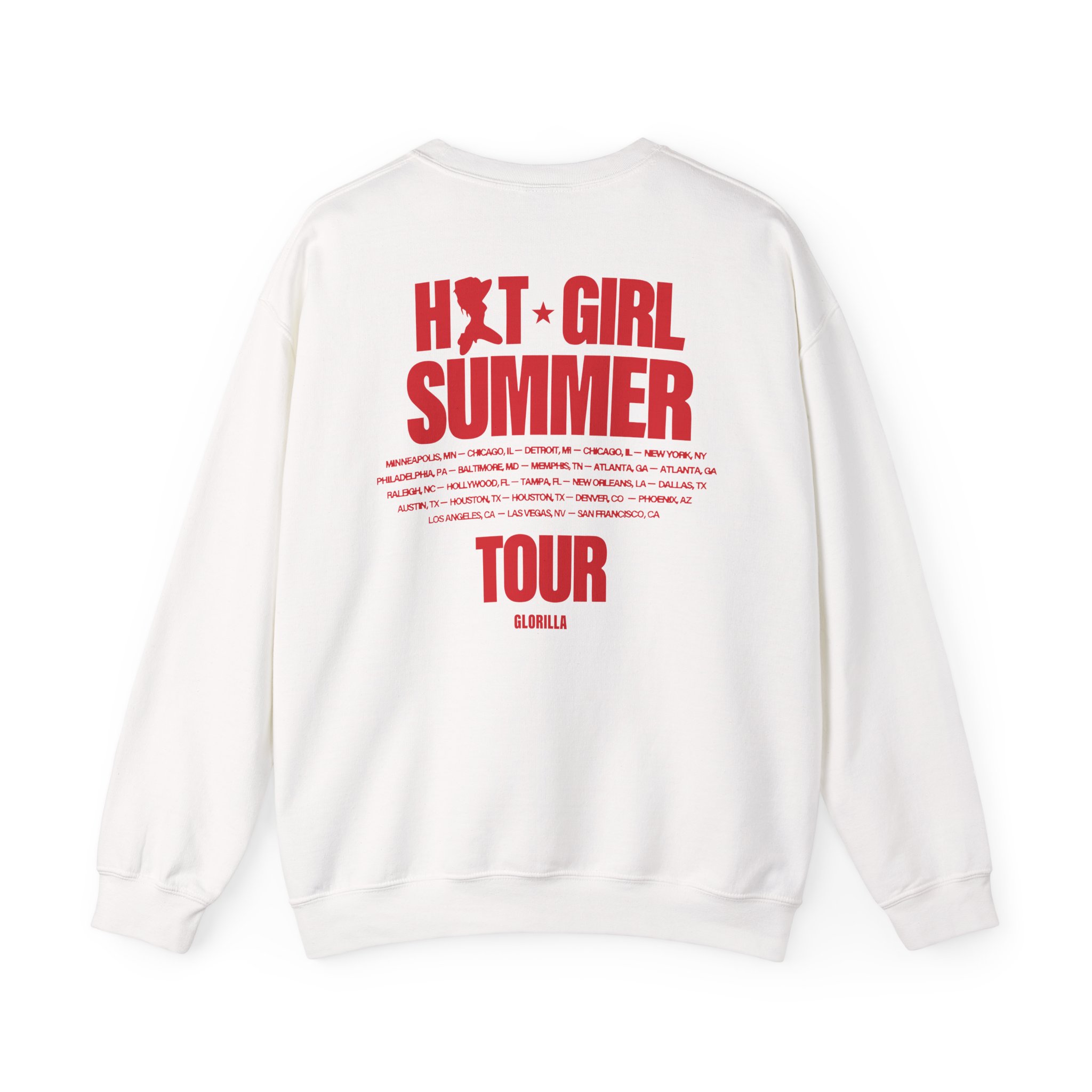 Glorilla Hot Girl Summer Tour Unisex Heavy Blendâ„¢ Crewneck Sweatshirt
