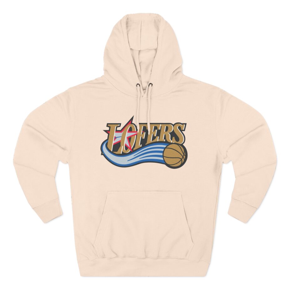 Lofe Three-Panel Fleece Hoodie