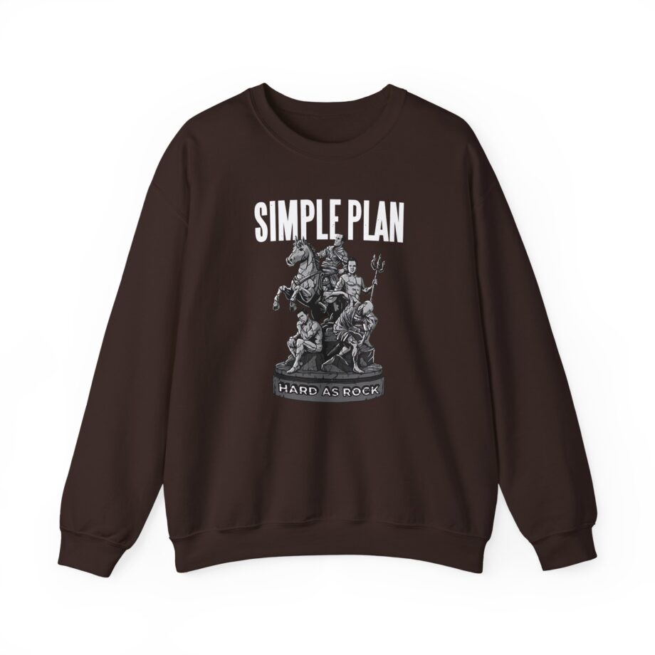 Simple Plan Hard as Rock Unisex Heavy Blend™ Crewneck Sweatshirt
