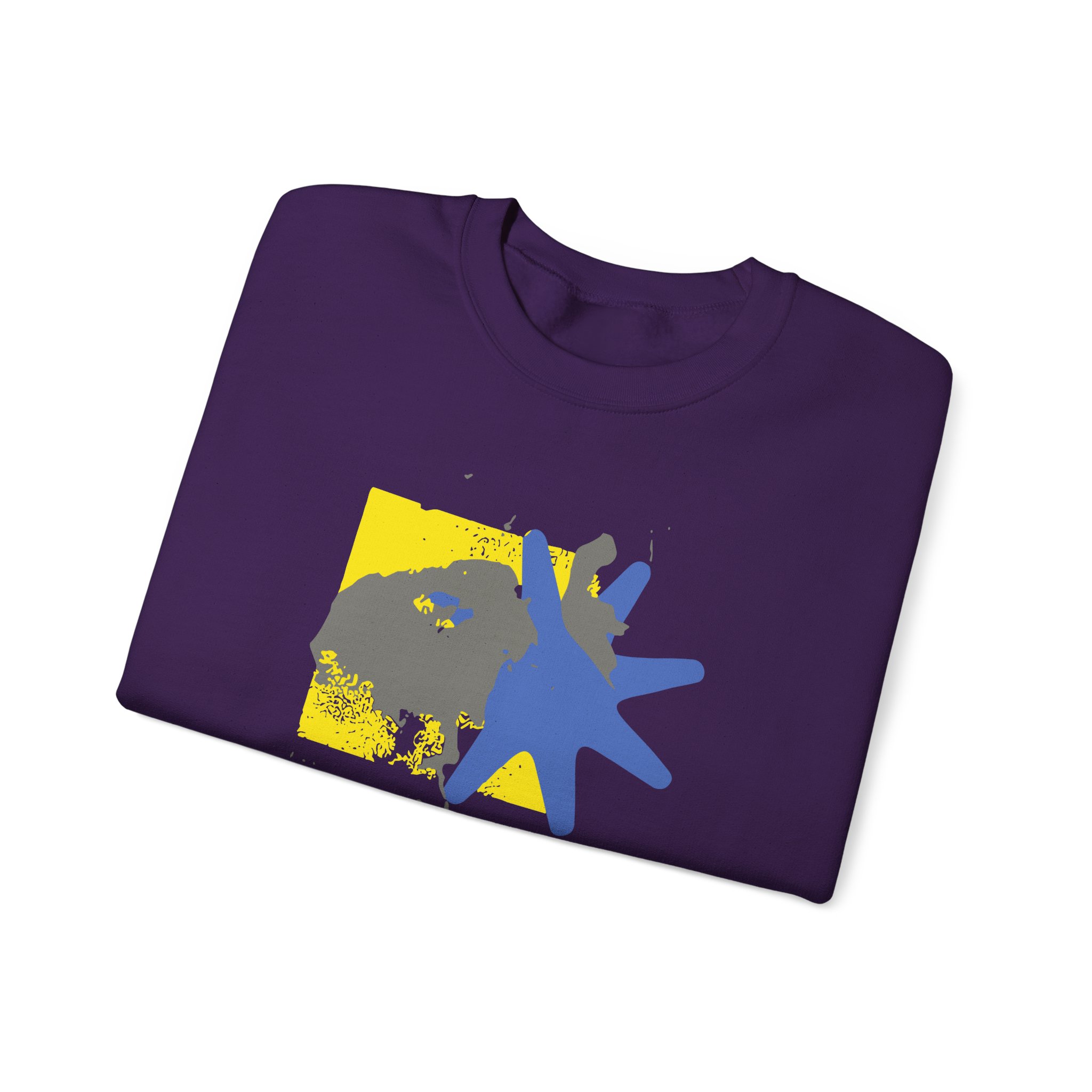Foxing Shapes Unisex Heavy Blendâ„¢ Crewneck Sweatshirt