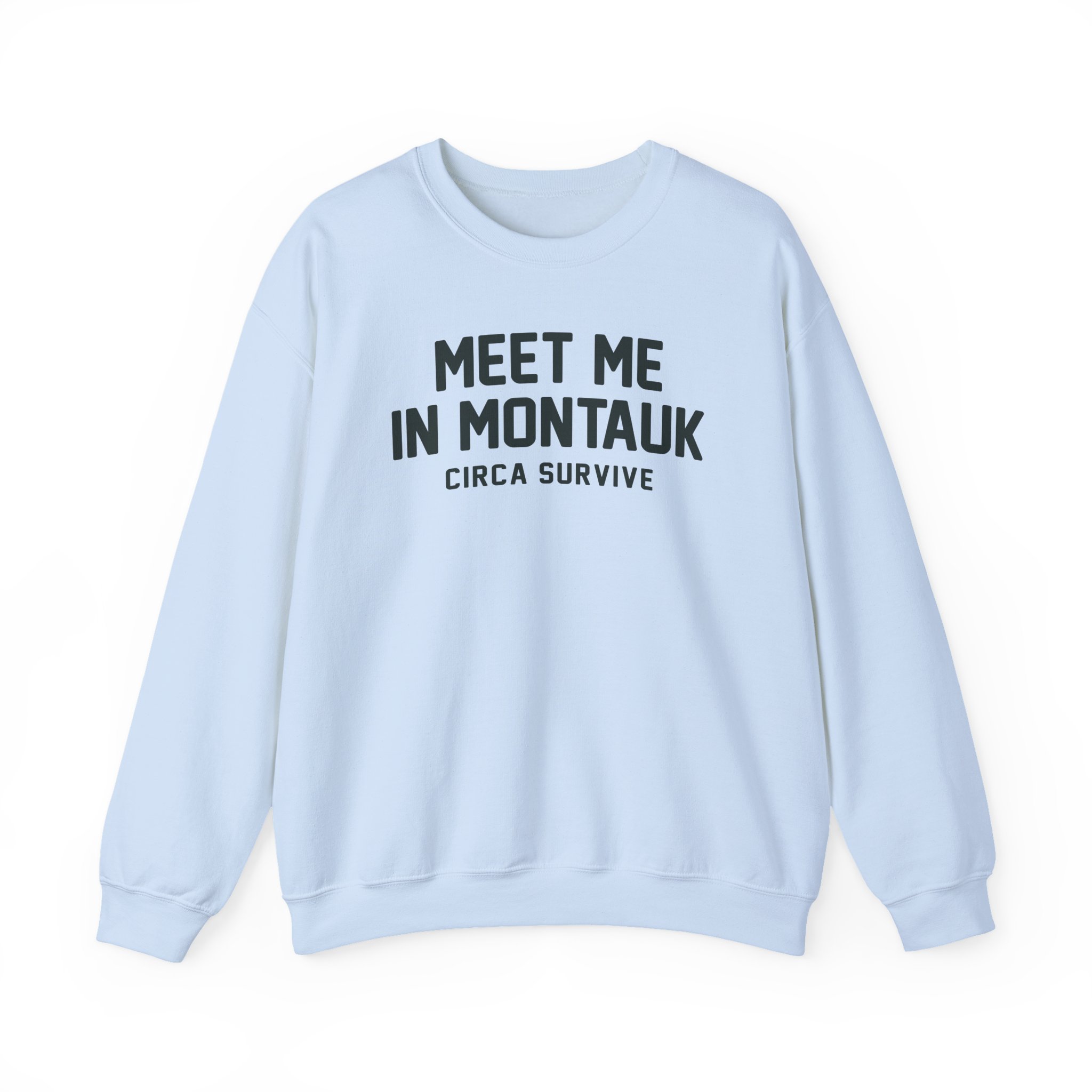 Circa Survive Montauk Unisex Heavy Blendâ„¢ Crewneck Sweatshirt