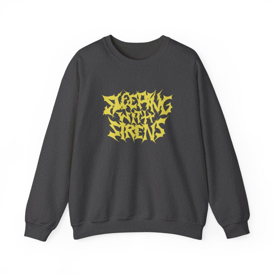 Sleeping With Sirens Metal Logo Unisex Heavy Blend™ Crewneck Sweatshirt