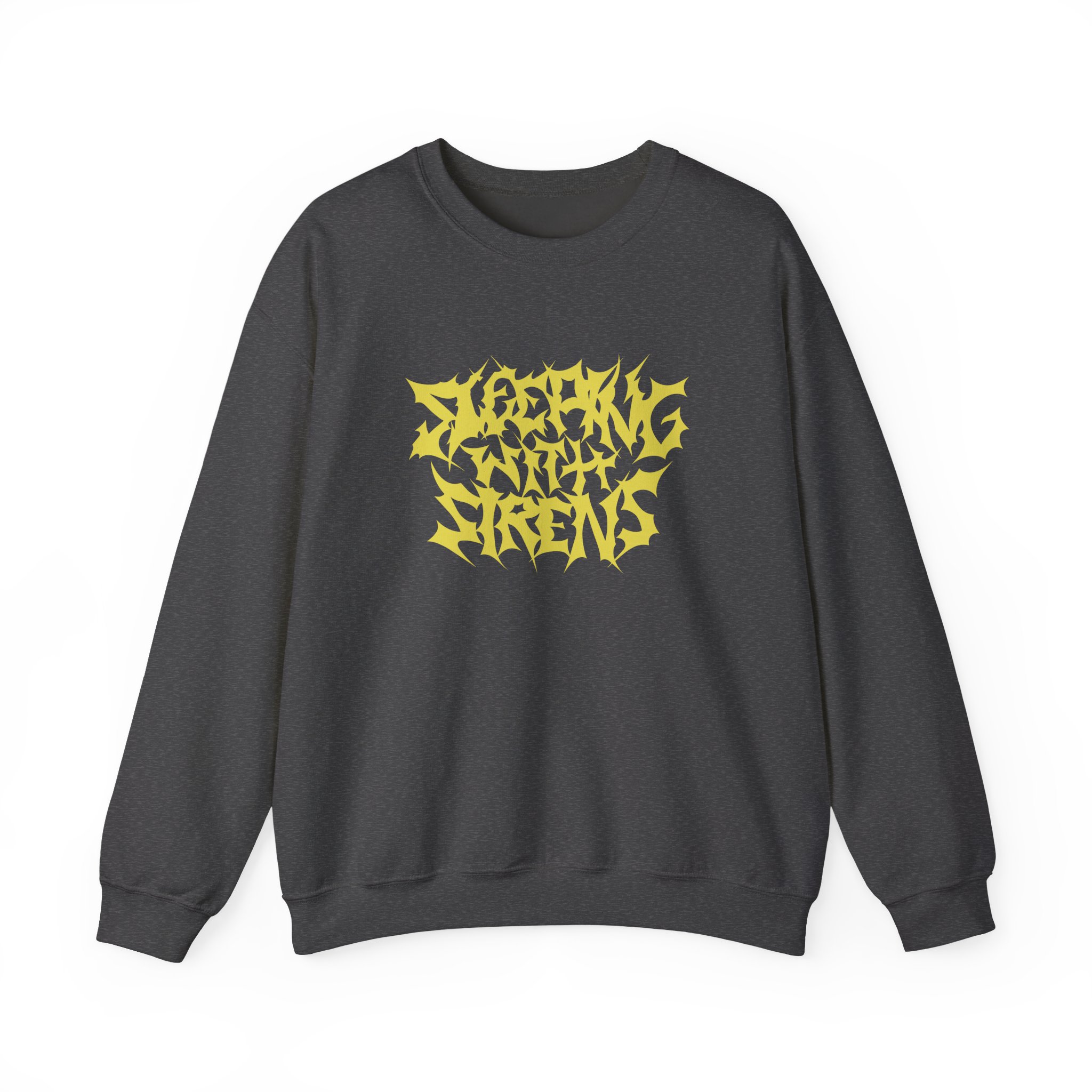 Sleeping With Sirens Metal Logo Unisex Heavy Blendâ„¢ Crewneck Sweatshirt