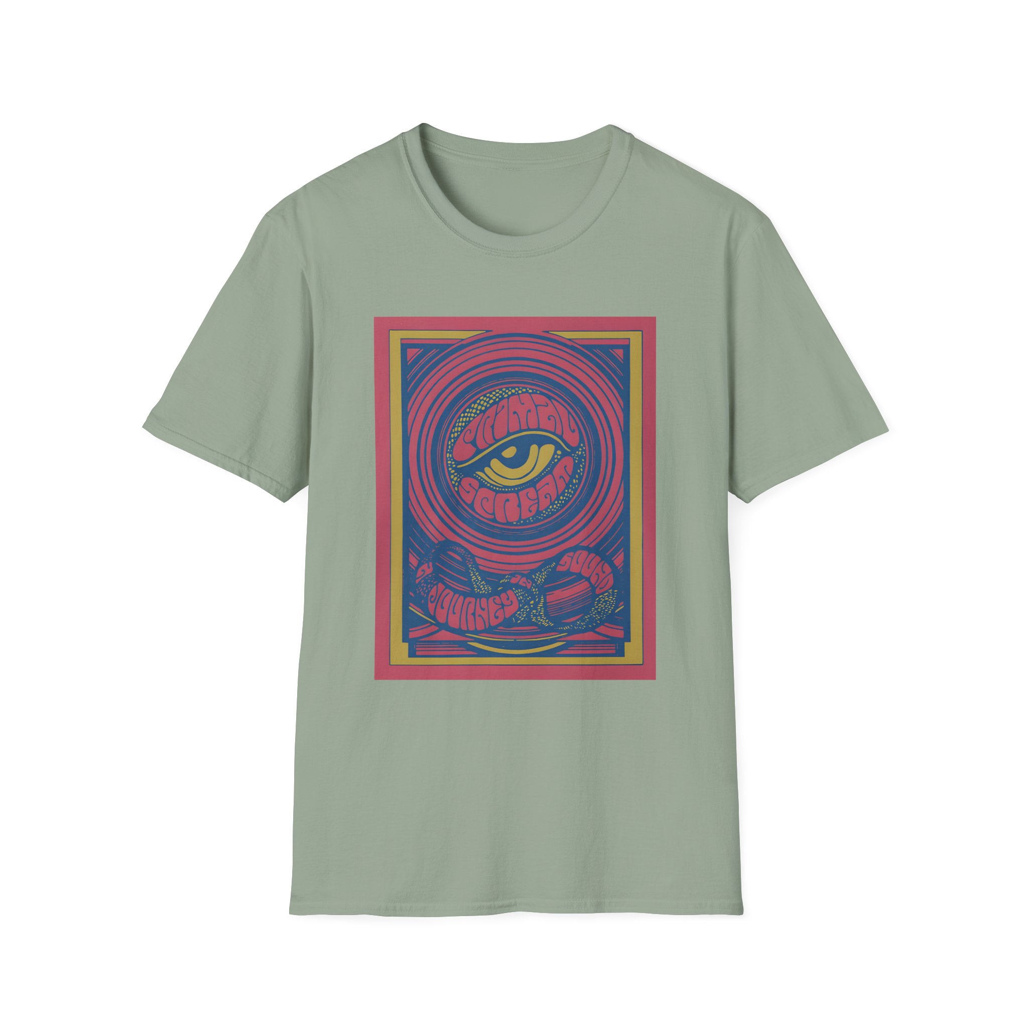 Primal Scream a Journey Into Sound  Unisex Softstyle T-Shirt