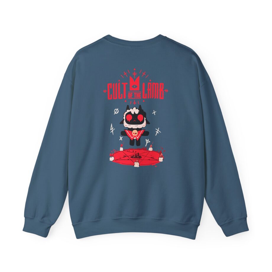 Cult of the Lamb Praise Lamb Unisex Heavy Blend™ Crewneck Sweatshirt