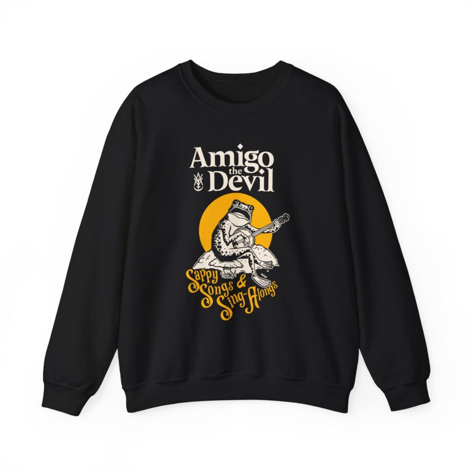 Amigo the Devil Sappy Songs Unisex Heavy Blend™ Crewneck Sweatshirt
