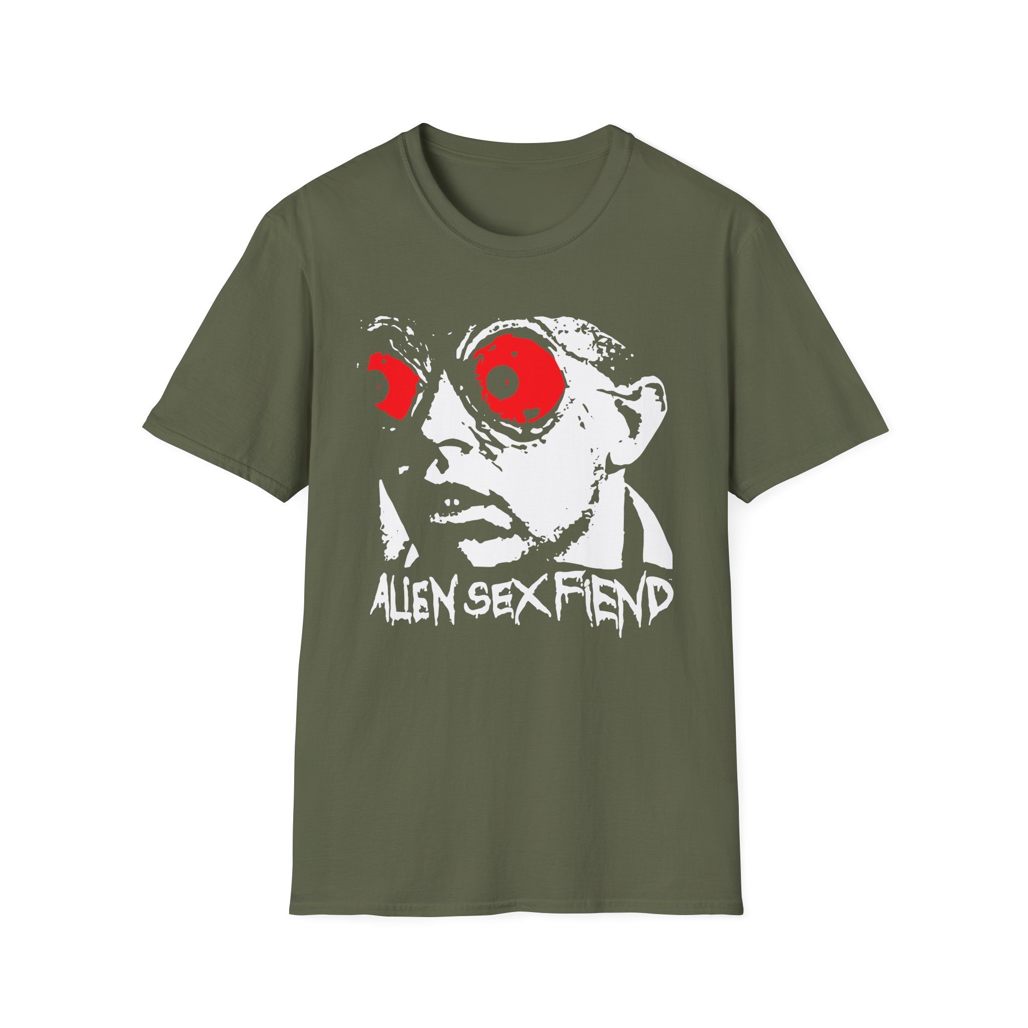 Alien Sex Fiend Acid Bath Unisex Softstyle T-Shirt