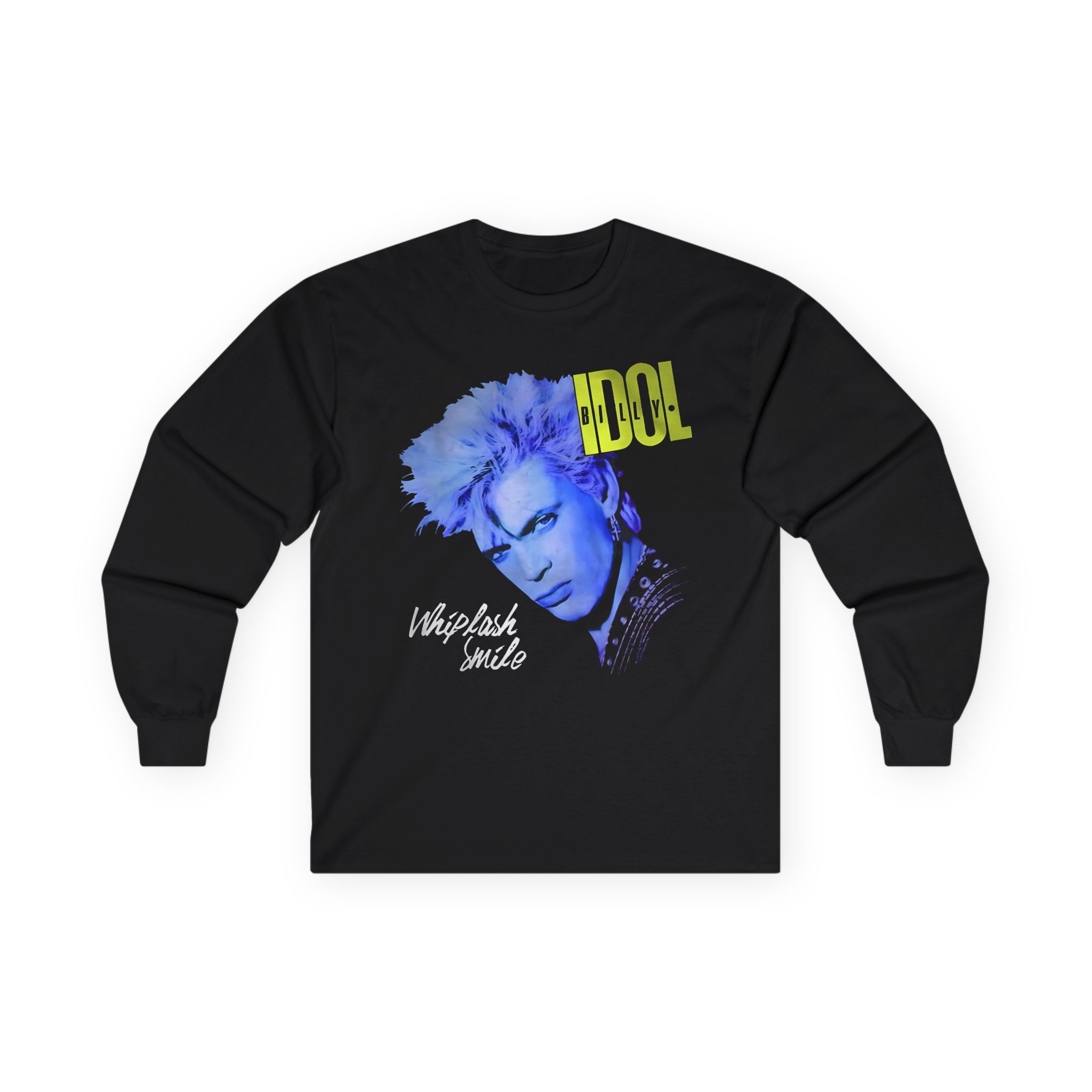 Billy Idol Whiplash Smile Album Unisex Ultra Cotton Long Sleeve Tee