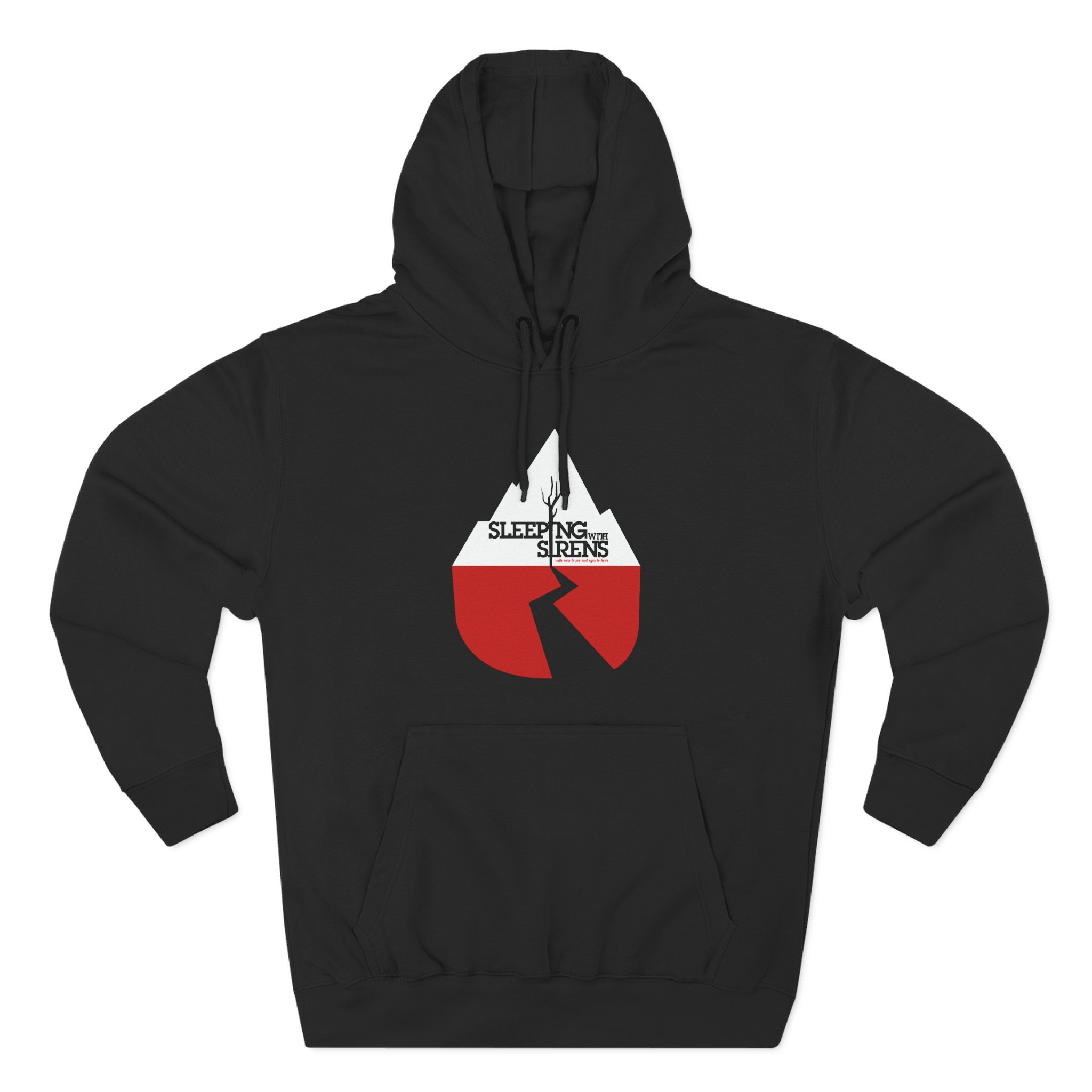 Sleeping With Sirens With Ears to See and Eyes to Hear Album Three-Panel Fleece Hoodie