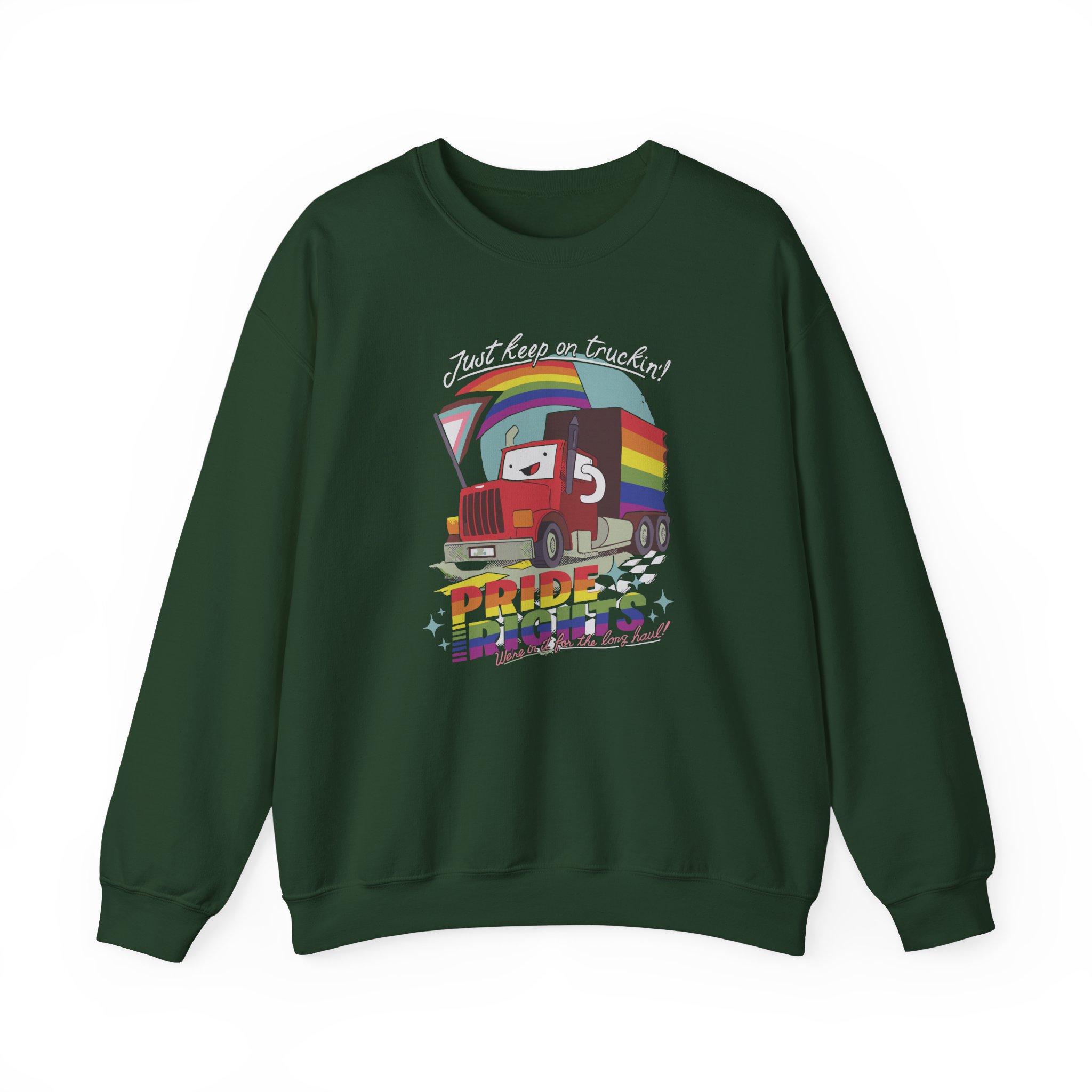 Drawfee Pride Unisex Heavy Blendâ„¢ Crewneck Sweatshirt