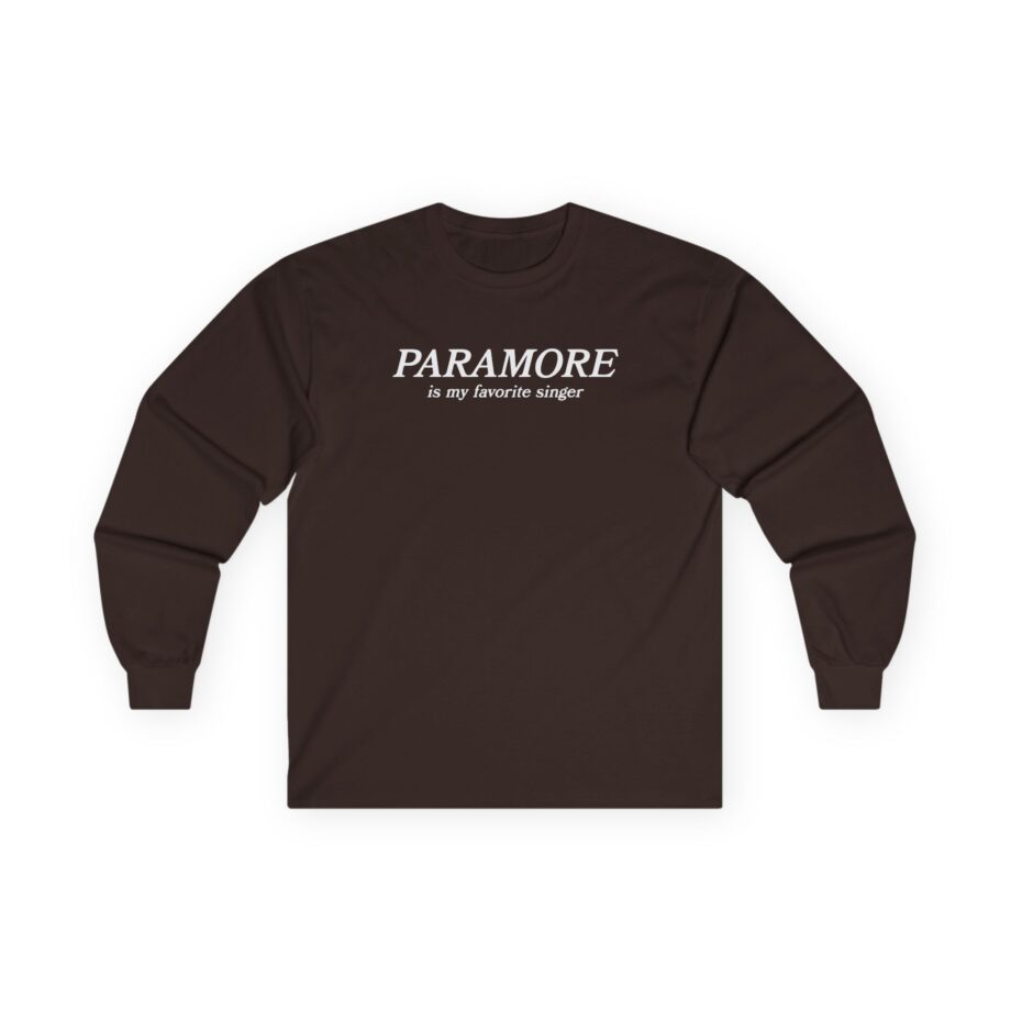 Hayley Williams Paramore is My Favorite Singer Unisex Ultra Cotton Long Sleeve Tee