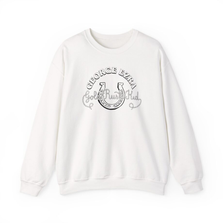 George Ezra Gold Rush Kid Horse Shoe Unisex Heavy Blend™ Crewneck Sweatshirt
