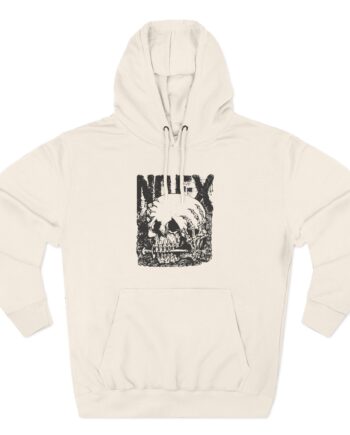 Nofx Og Skull Three-Panel Fleece Hoodie