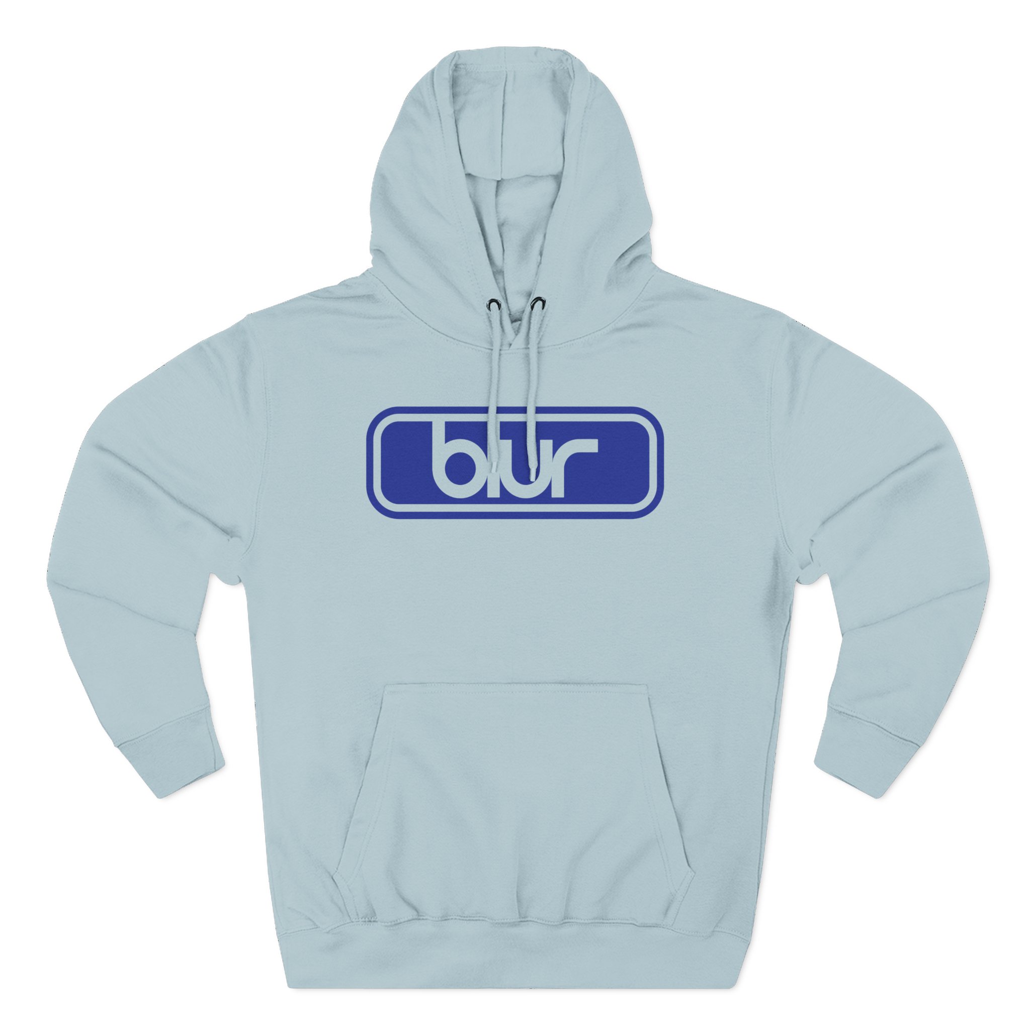 Blur Three-Panel Fleece Hoodie
