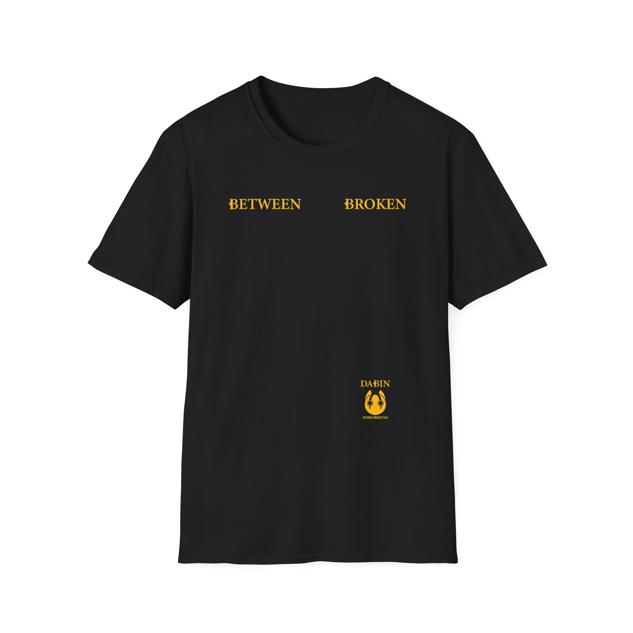 Dabin Between Broken Glyph Mask  Unisex Softstyle T-Shirt