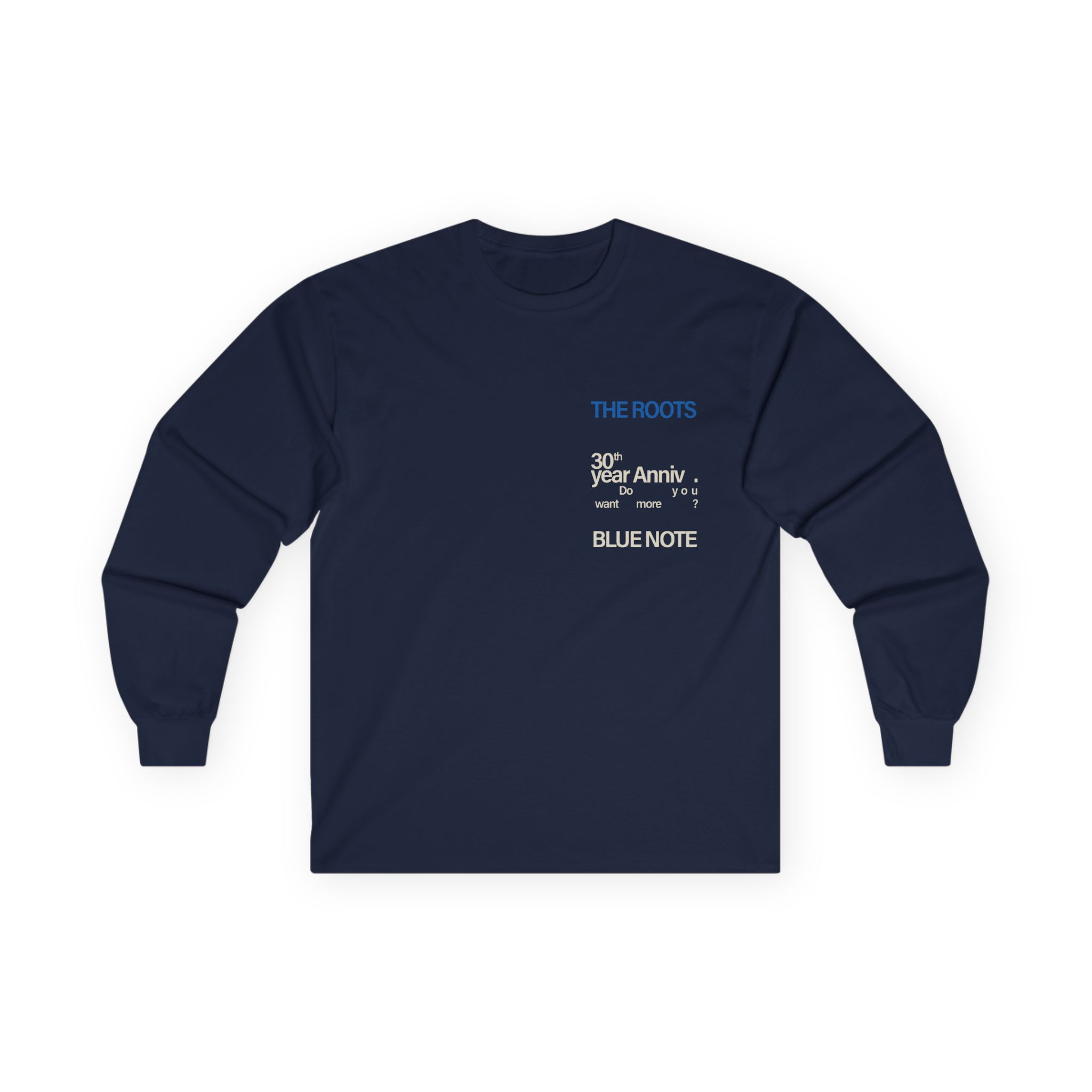 The Roots Blue Note 30th Anniversary Unisex Ultra Cotton Long Sleeve Tee