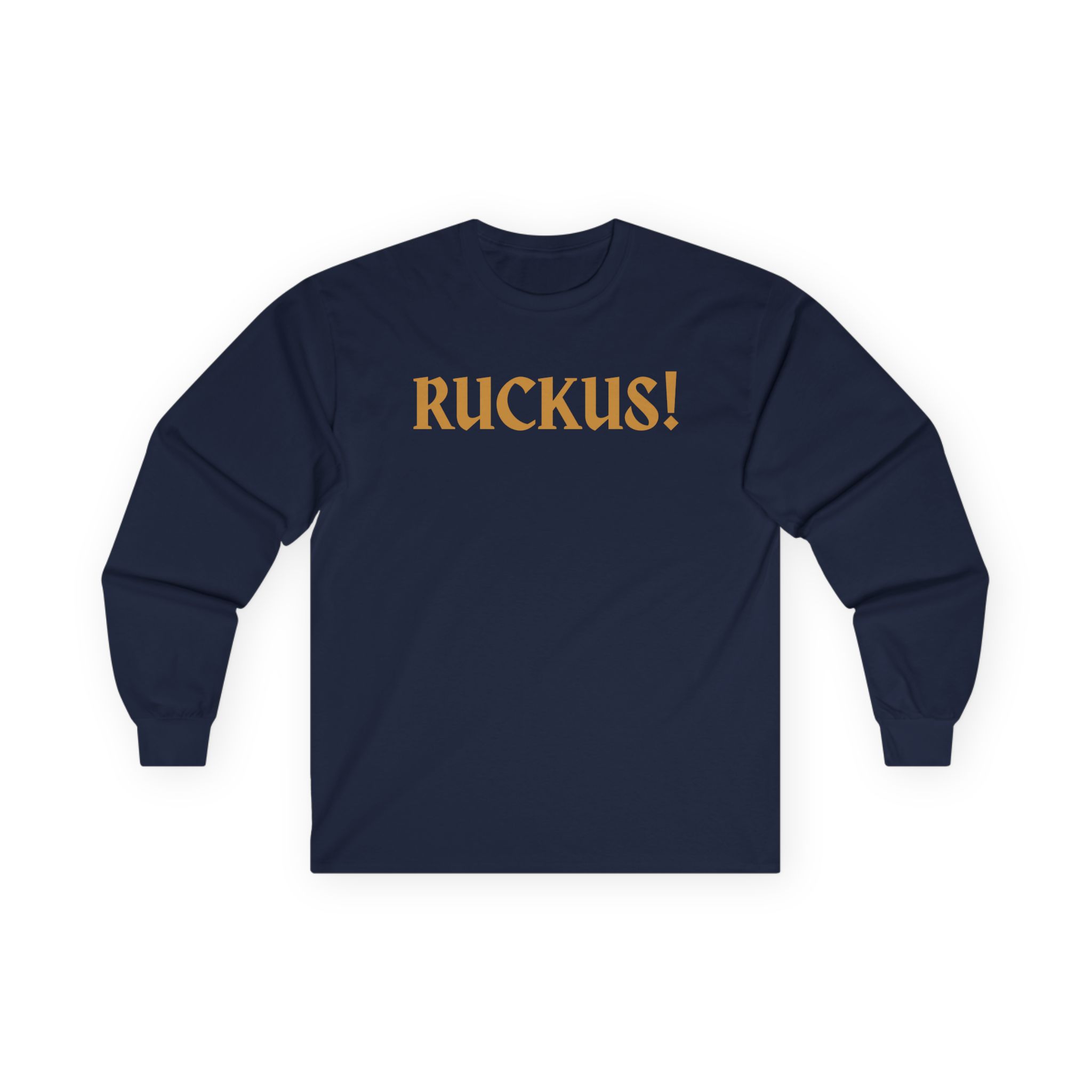 Movements Ruckus! Logo Unisex Ultra Cotton Long Sleeve Tee