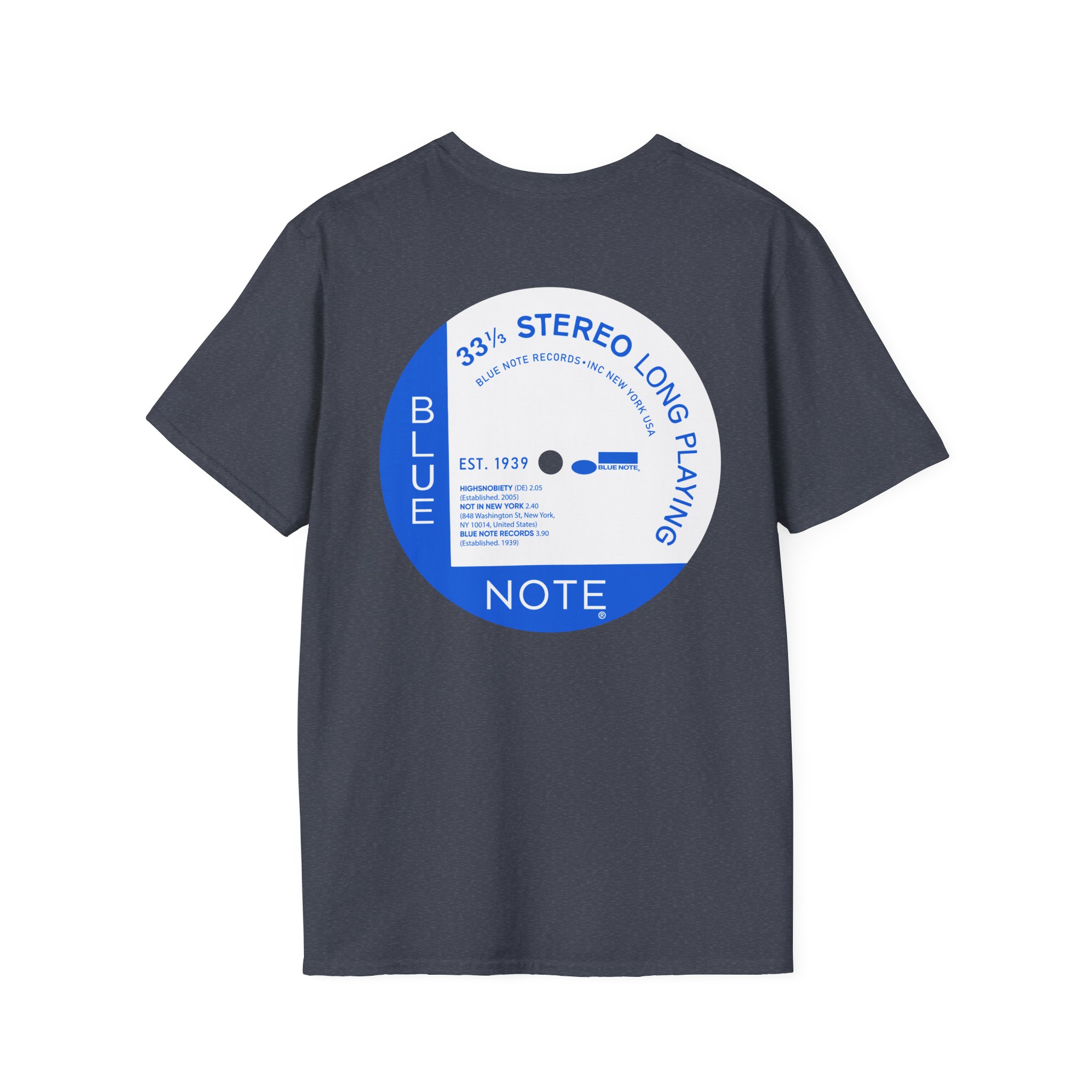 Blue Note X Highsnobiety Anniversary Unisex Softstyle T-Shirt