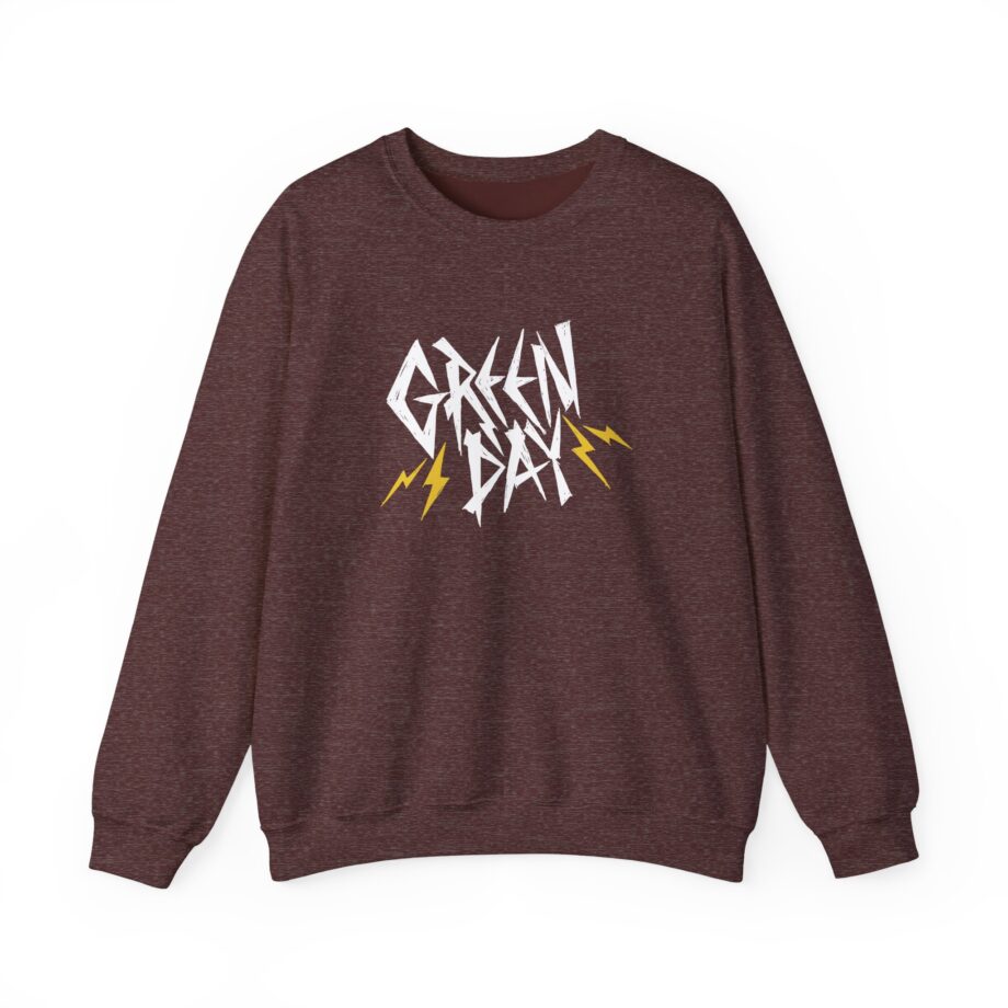 Green Day Bolt Logo Unisex Heavy Blend™ Crewneck Sweatshirt