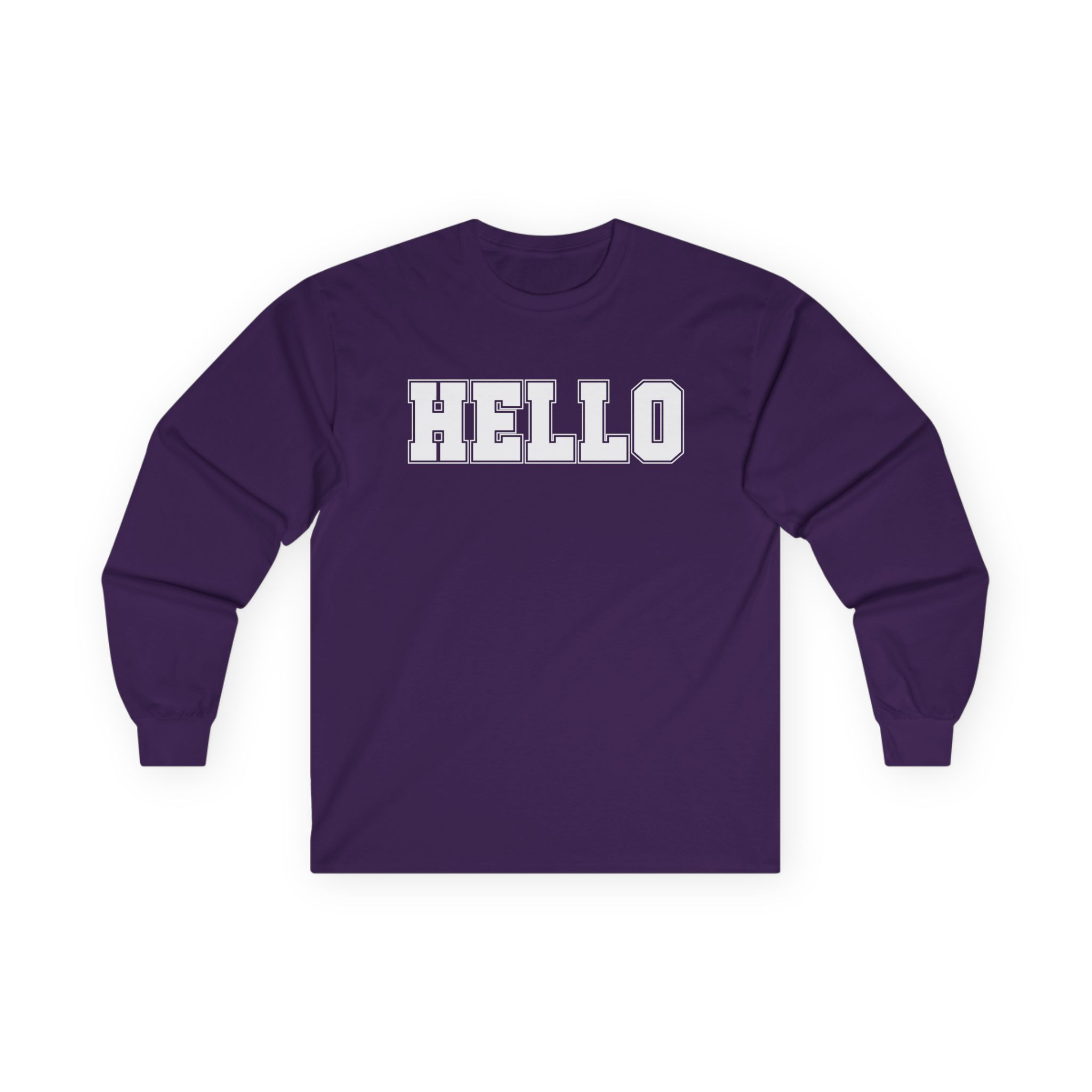 Shubble hello Unisex Ultra Cotton Long Sleeve Tee