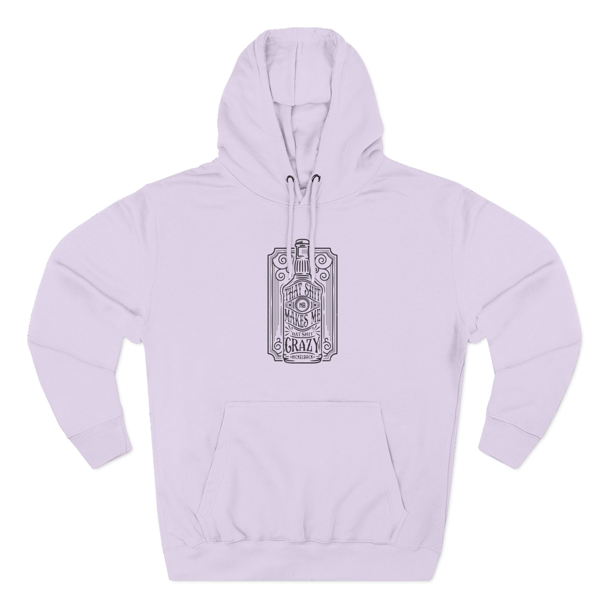 Nickelback Batshit Crazy Three-Panel Fleece Hoodie