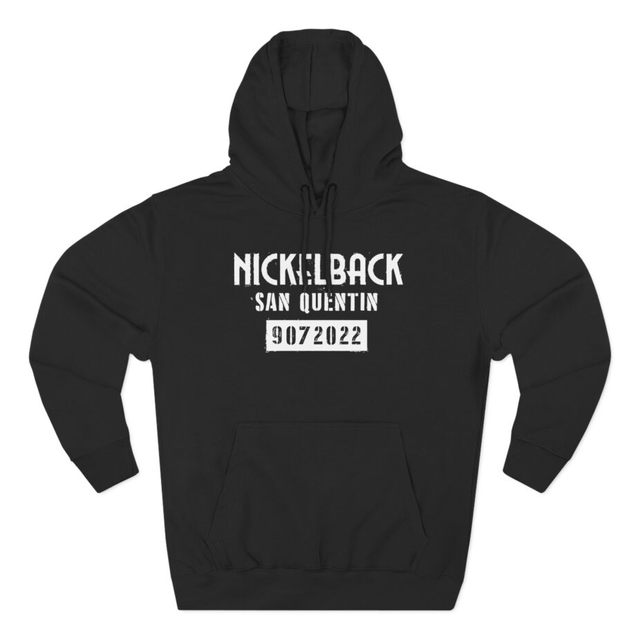 Nickelback San Quentin Three-Panel Fleece Hoodie