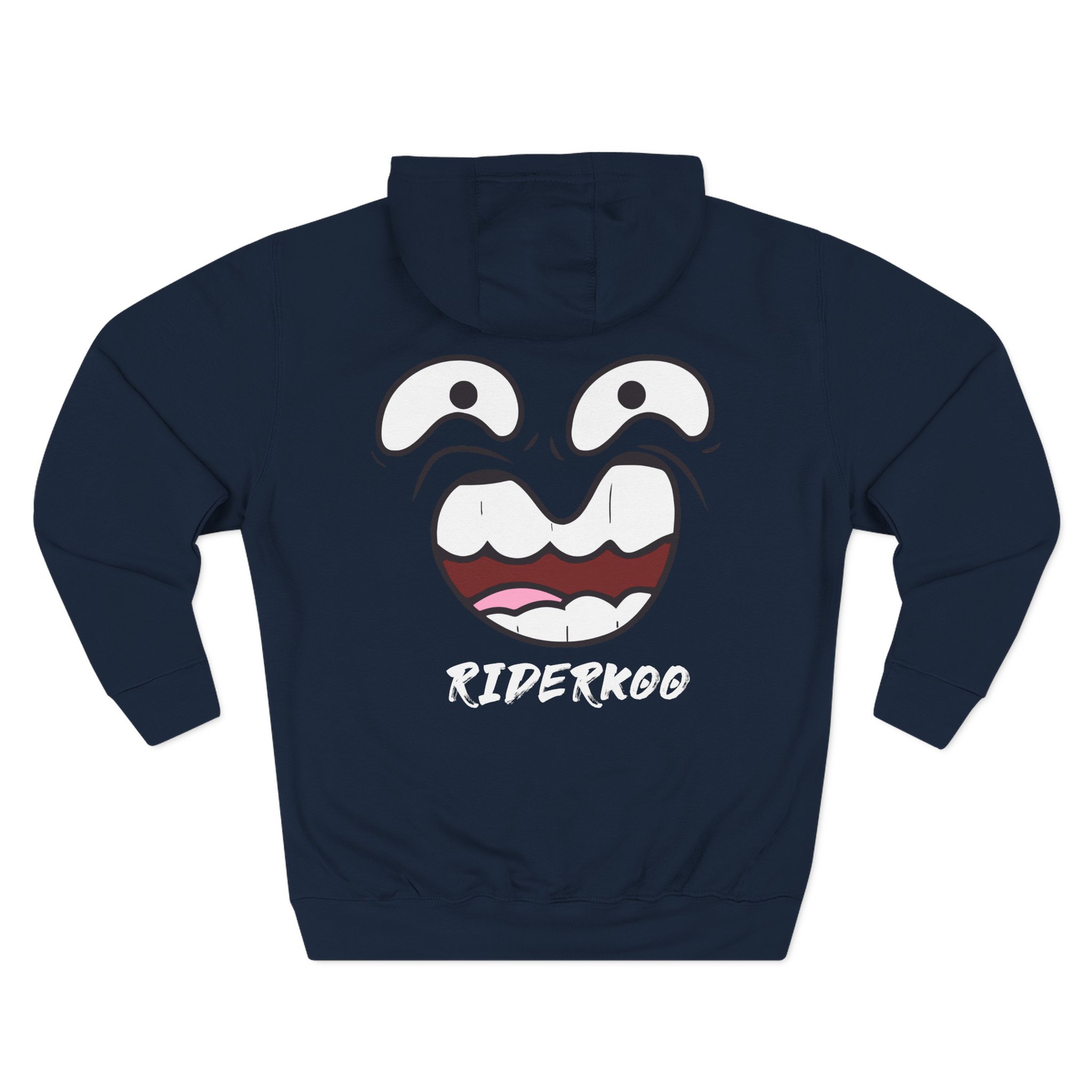 Riderkoo Three-Panel Fleece Hoodie