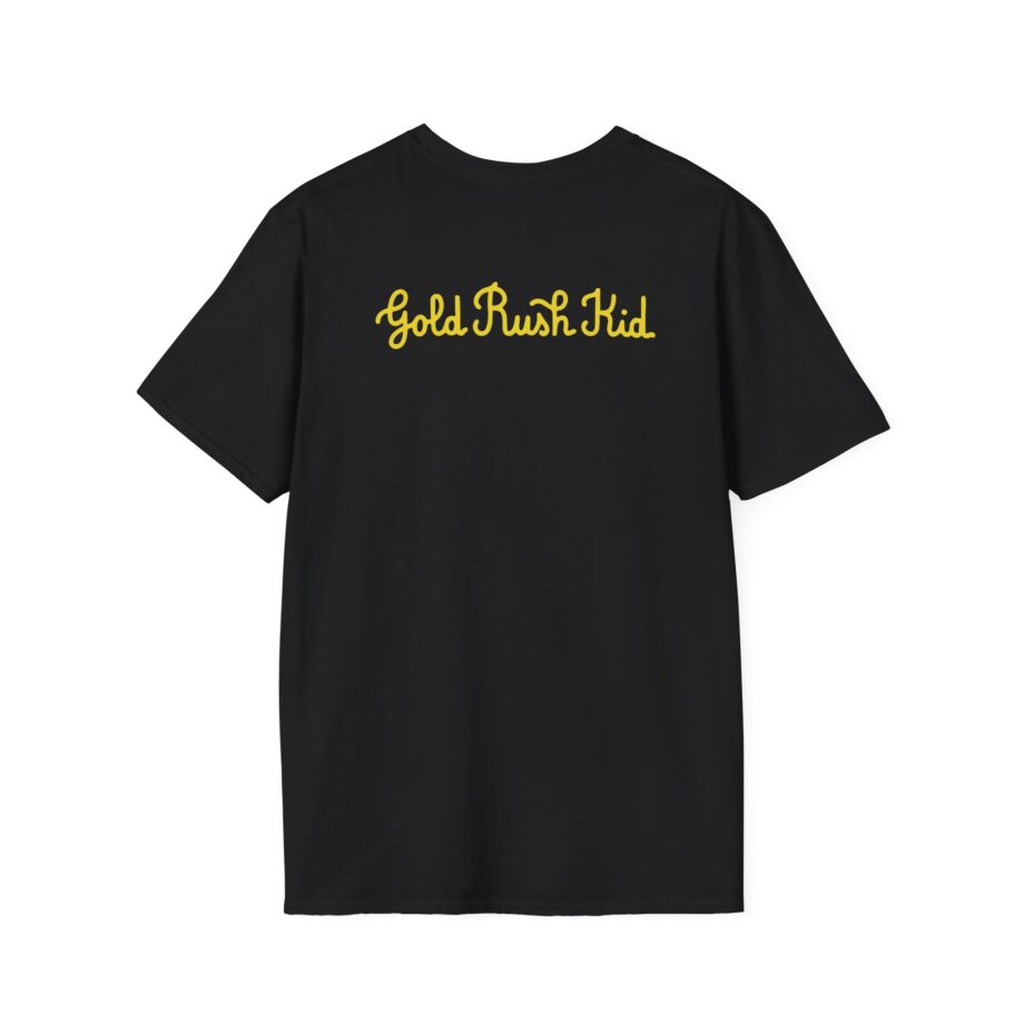 George Ezra Leaning Gold Rush Kid Unisex Softstyle T-Shirt