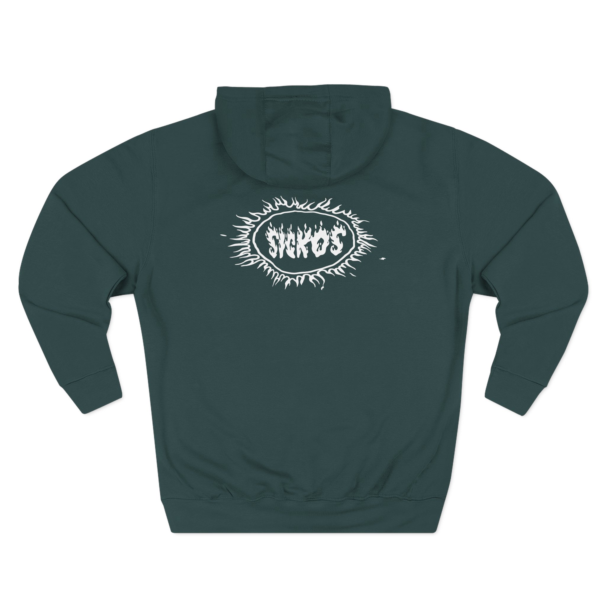 Sickos Three-Panel Fleece Hoodie