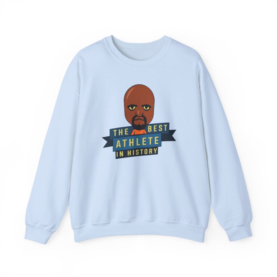 Poofesure the best athlete in history Unisex Heavy Blend™ Crewneck Sweatshirt