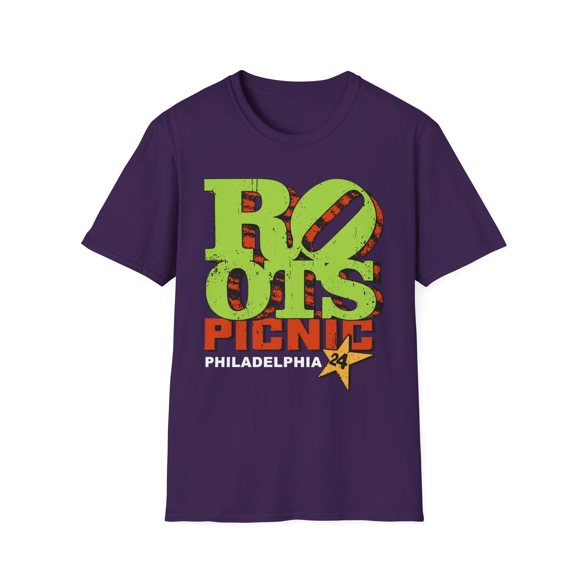 The Roots Picnic 24 Roots Love Unisex Softstyle T-Shirt