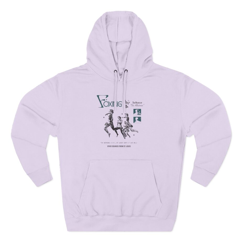 Foxing 10 Year Three-Panel Fleece Hoodie