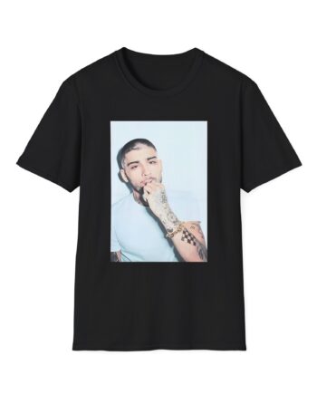 Zayn Malik Photo Unisex Softstyle T-Shirt