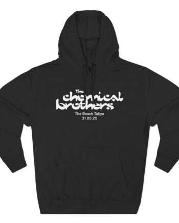 The Chemical Brothers Japan Three-Panel Fleece Hoodie