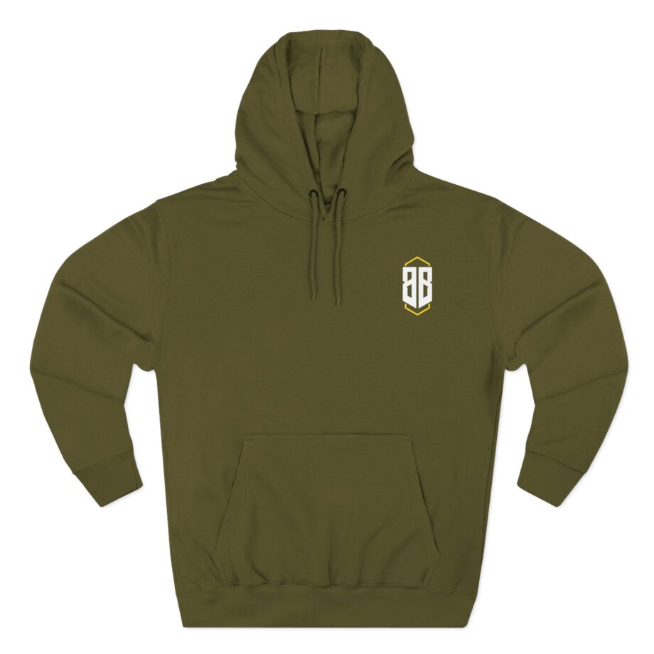 Poofesure Three-Panel Fleece Hoodie