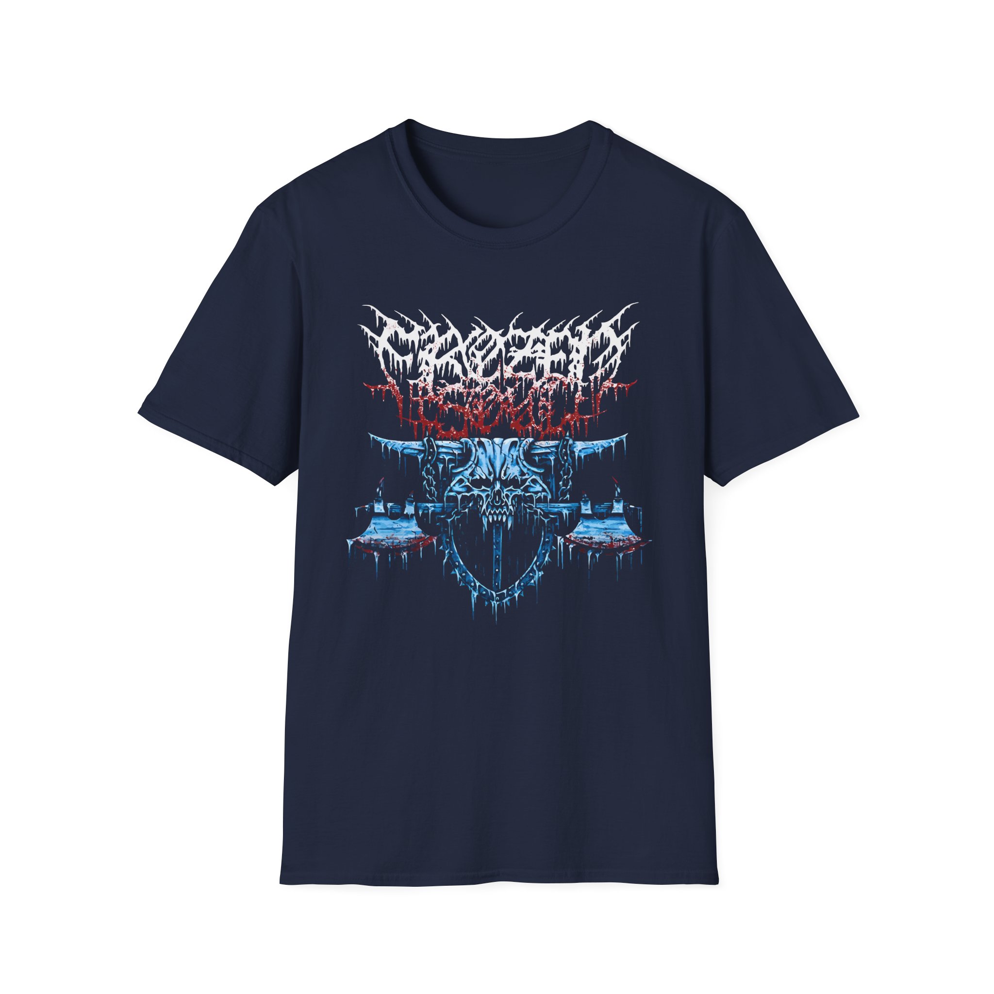 Frozen Soul Long Horn Unisex Softstyle T-Shirt