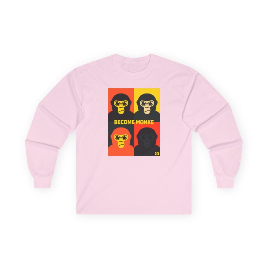 Gorilla Tag Become Monke Unisex Ultra Cotton Long Sleeve Tee