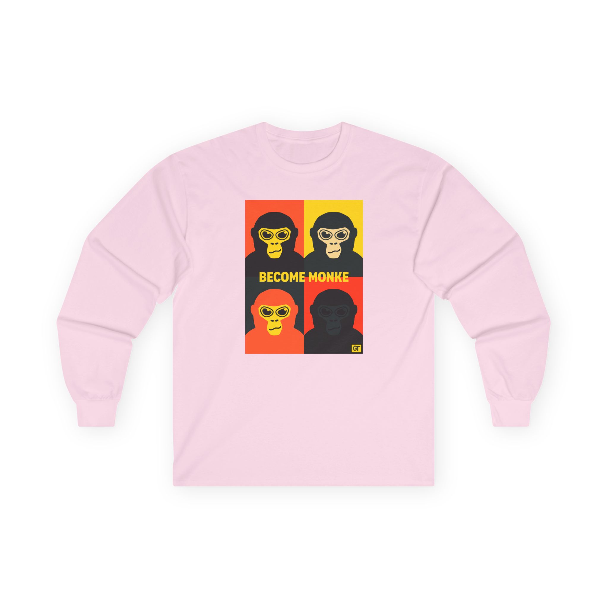 Gorilla Tag Become Monke Unisex Ultra Cotton Long Sleeve Tee