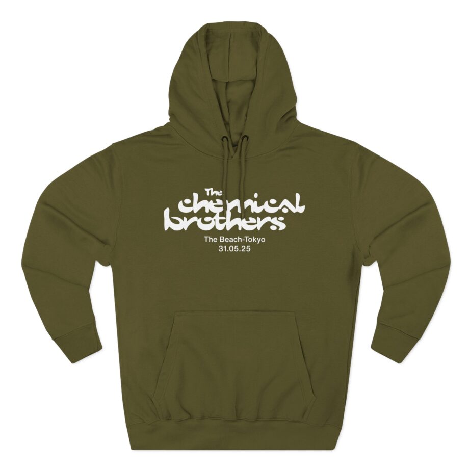 The Chemical Brothers Japan Three-Panel Fleece Hoodie