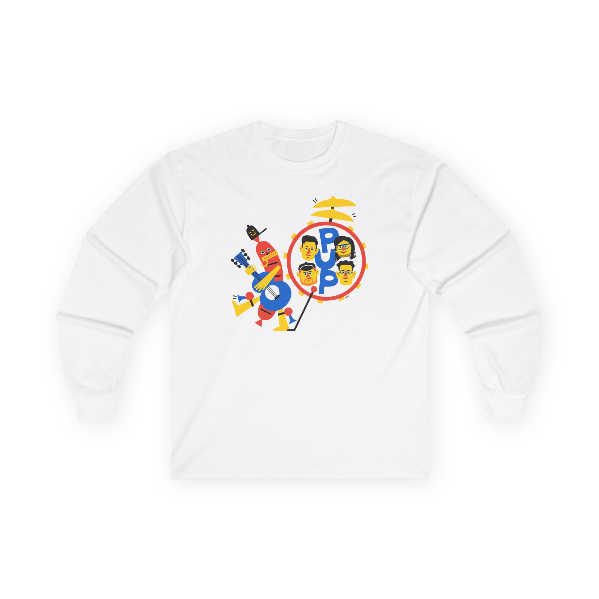 Pup Band of Wiener Unisex Ultra Cotton Long Sleeve Tee