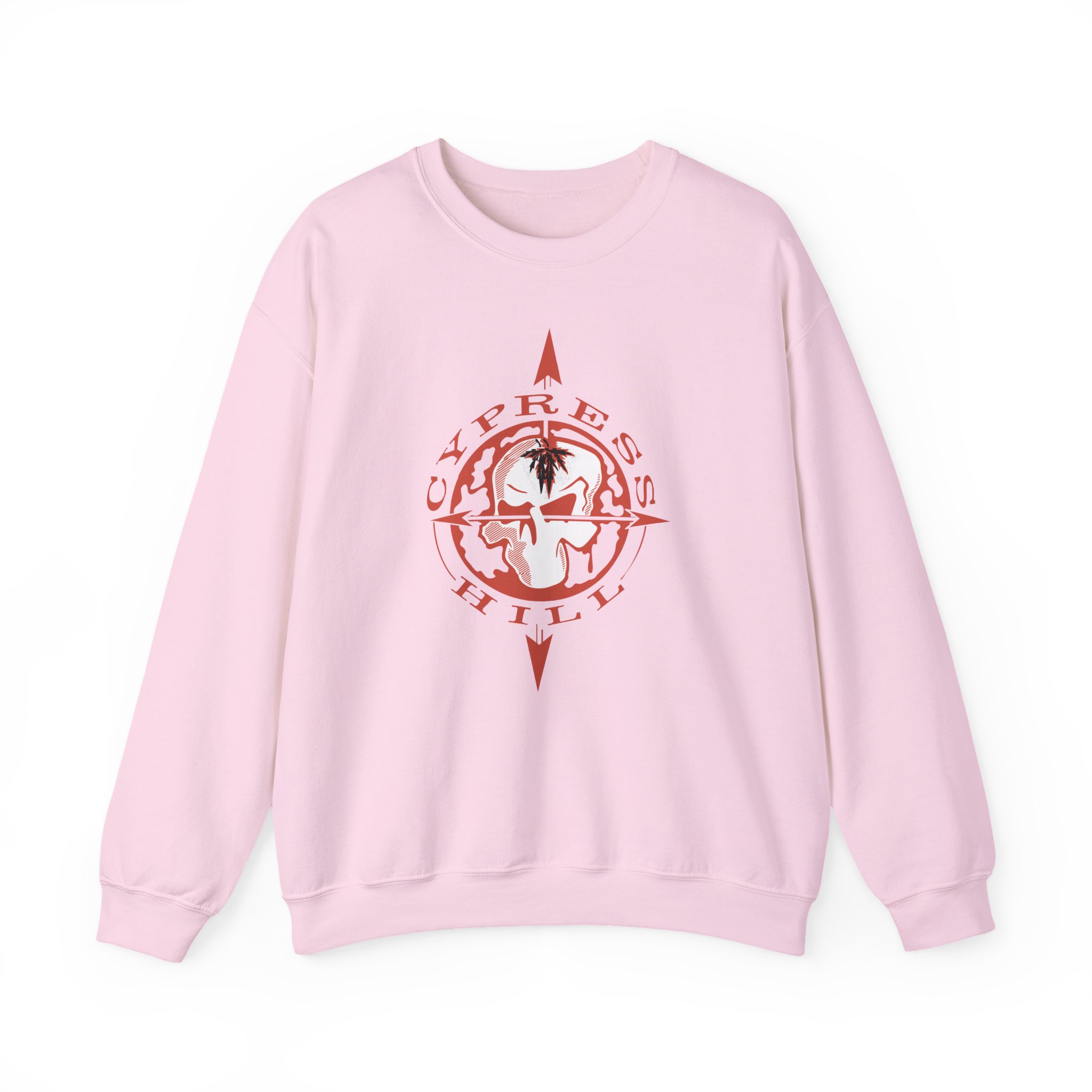 Cypress Hill Skull N Compass Unisex Heavy Blendâ„¢ Crewneck Sweatshirt