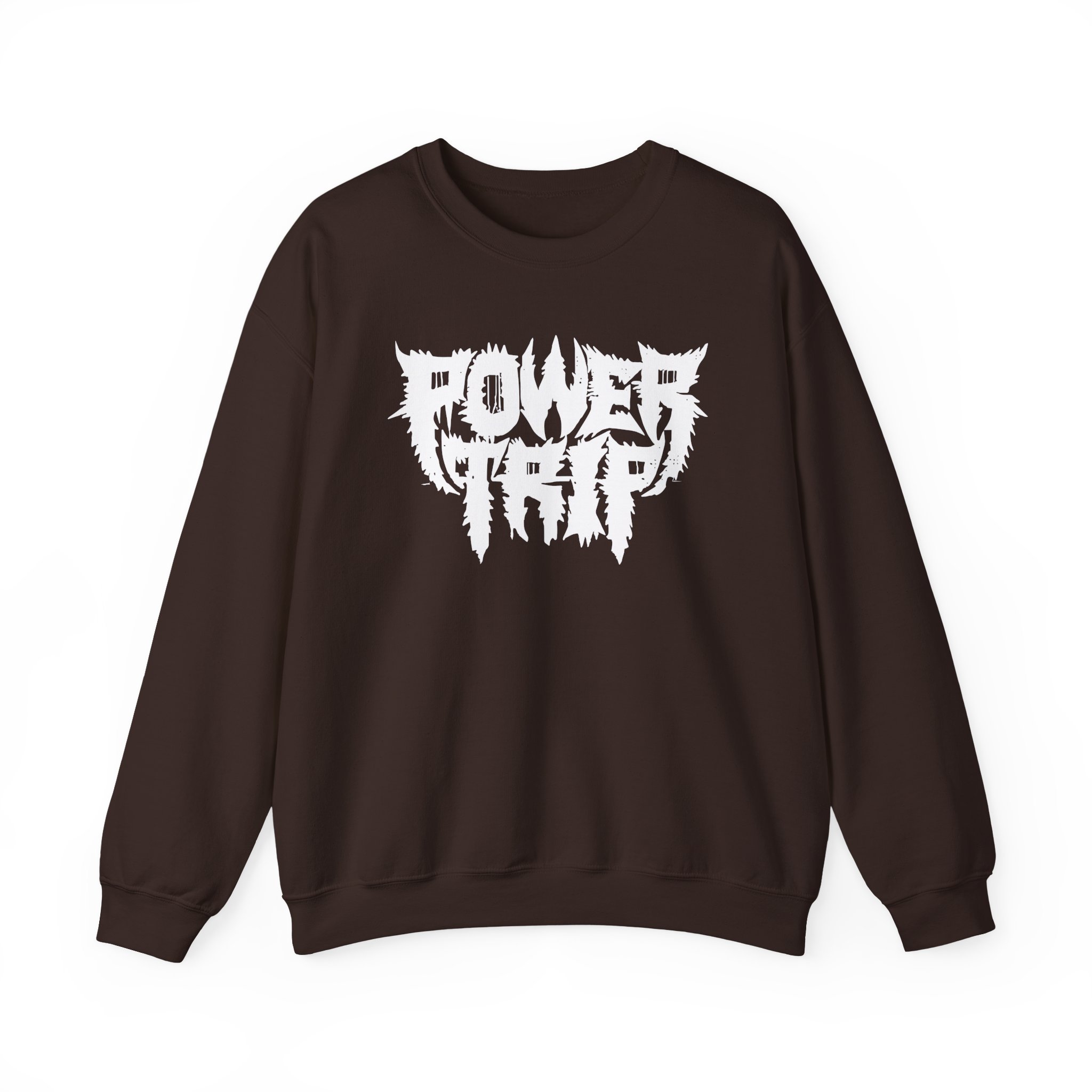 Power Trip Skull Unisex Heavy Blendâ„¢ Crewneck Sweatshirt