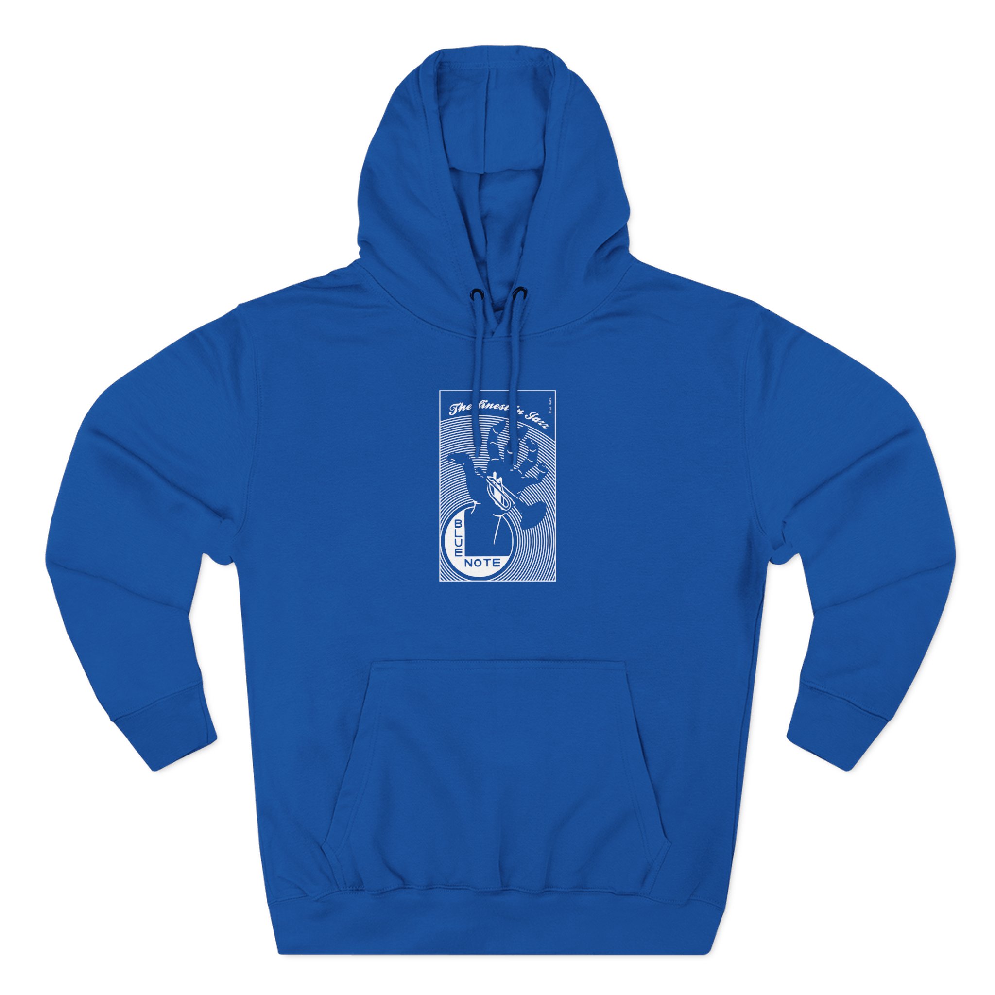 Blue Note Records Three-Panel Fleece Hoodie