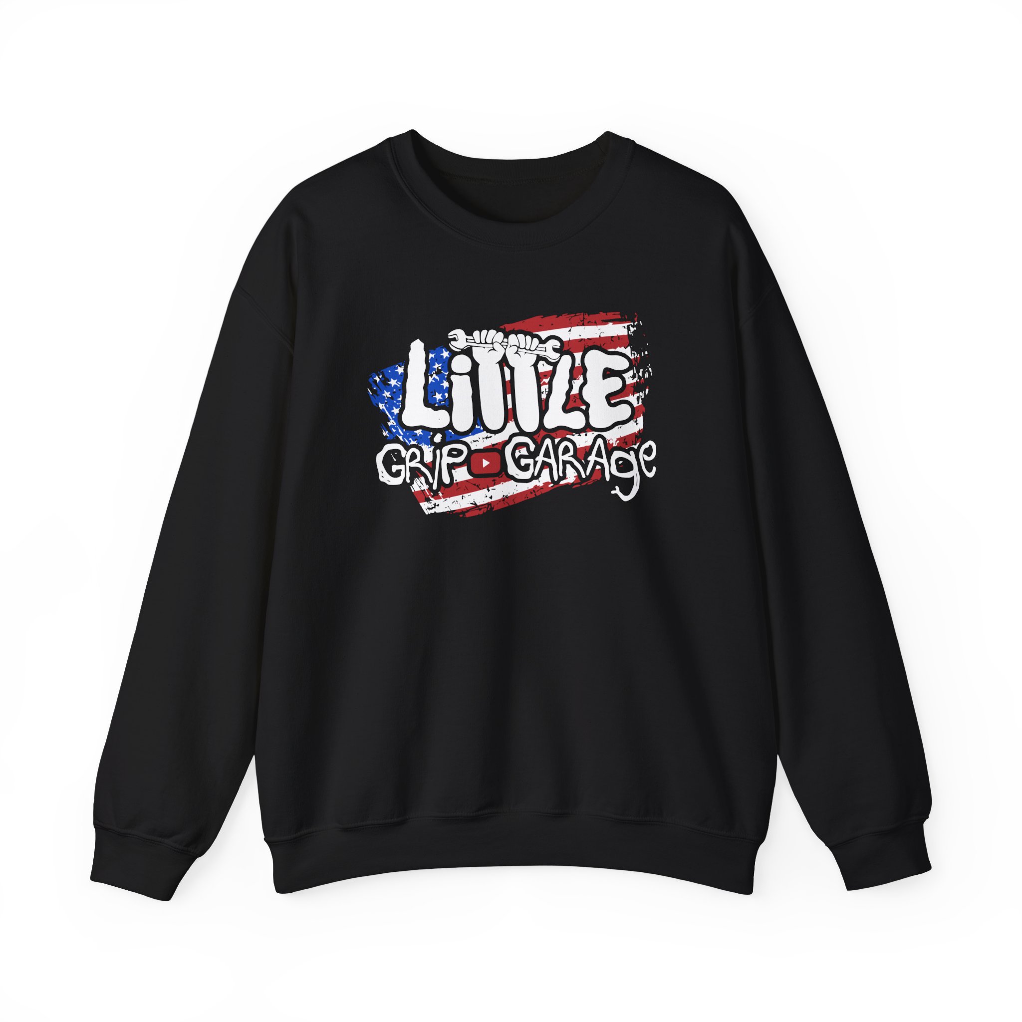 Vicegripgarage Little Grip Garage Unisex Heavy Blendâ„¢ Crewneck Sweatshirt