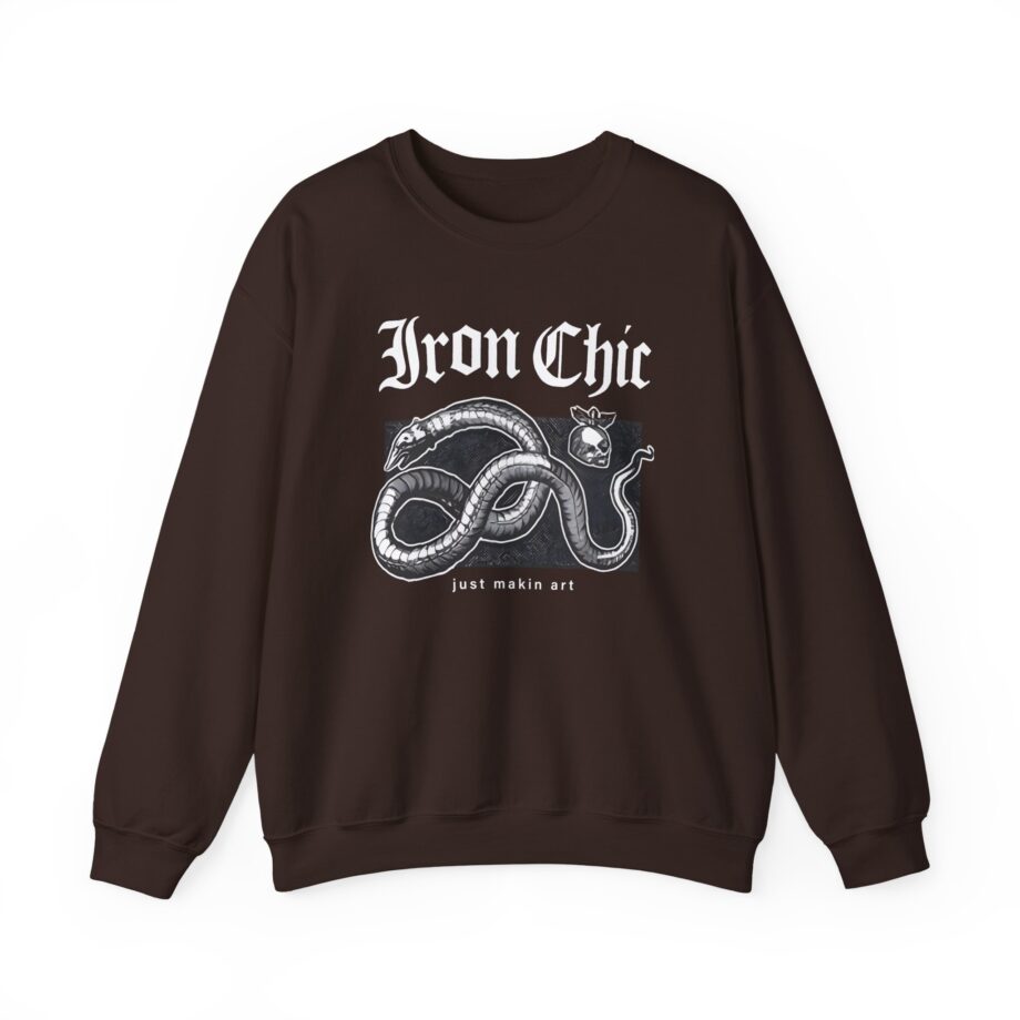 Iron Chic Makin' Art Unisex Heavy Blend Crewneck Sweatshirt